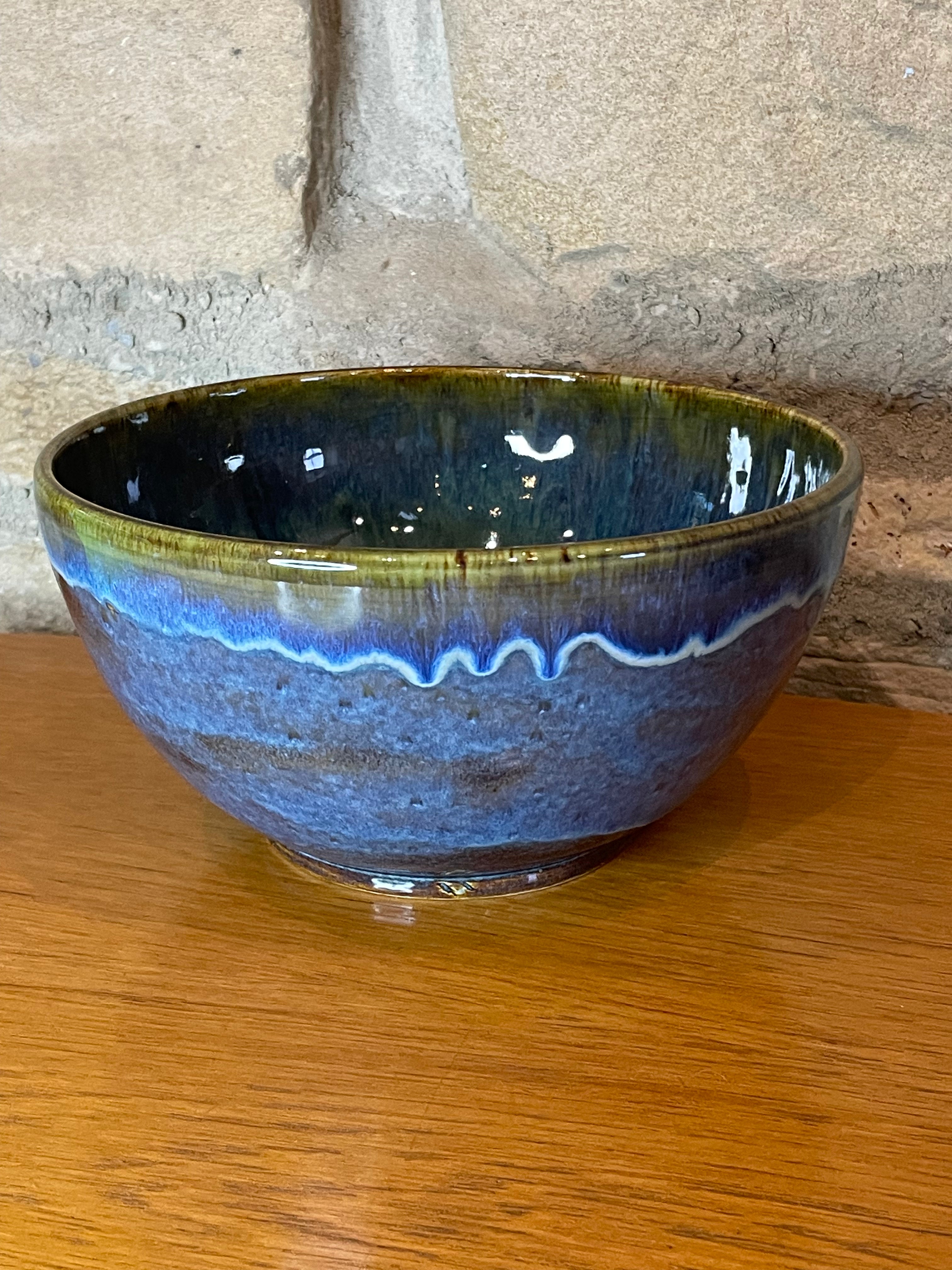 Bowl - Large, Blue & Green - 769