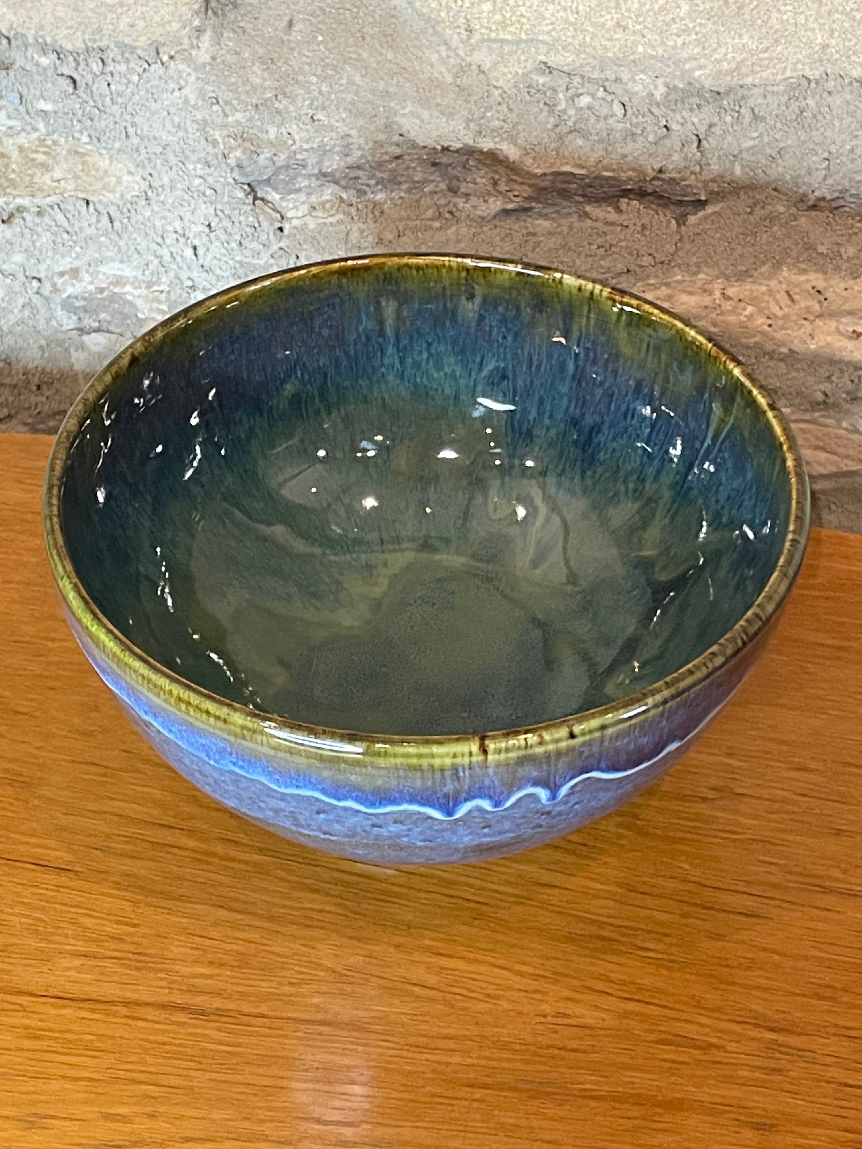 Bowl - Large, Blue & Green - 769