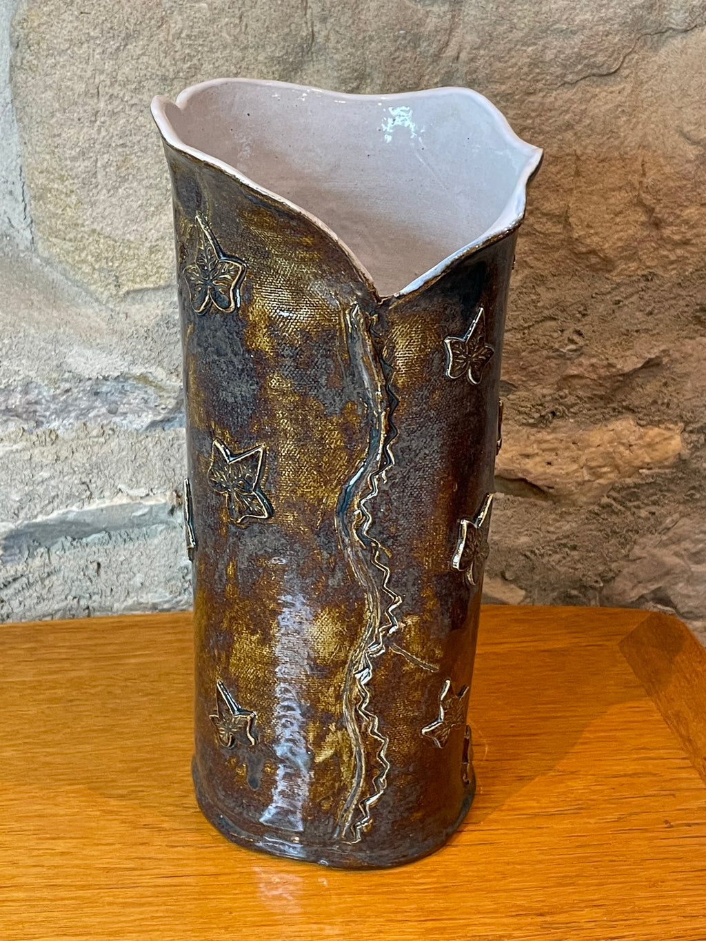 Vase - Large, Rustic Brown - 508