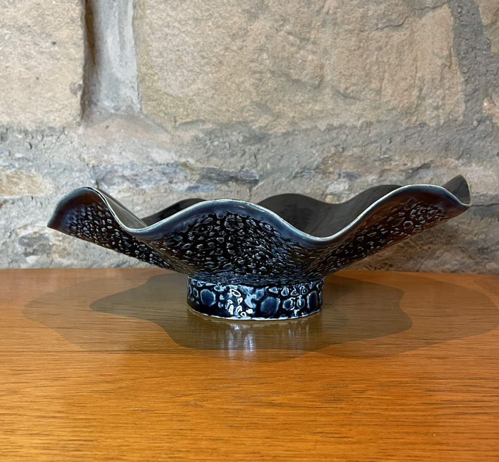 Bowl - Wavy, Blue & Green - 782