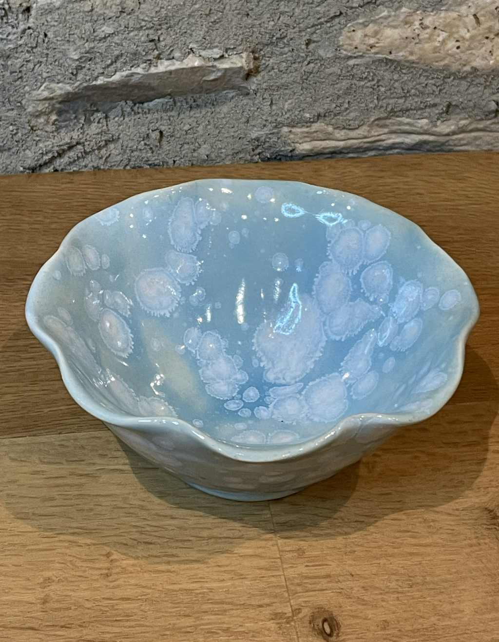 Dish - Wavy Edge, Turquoise - 119