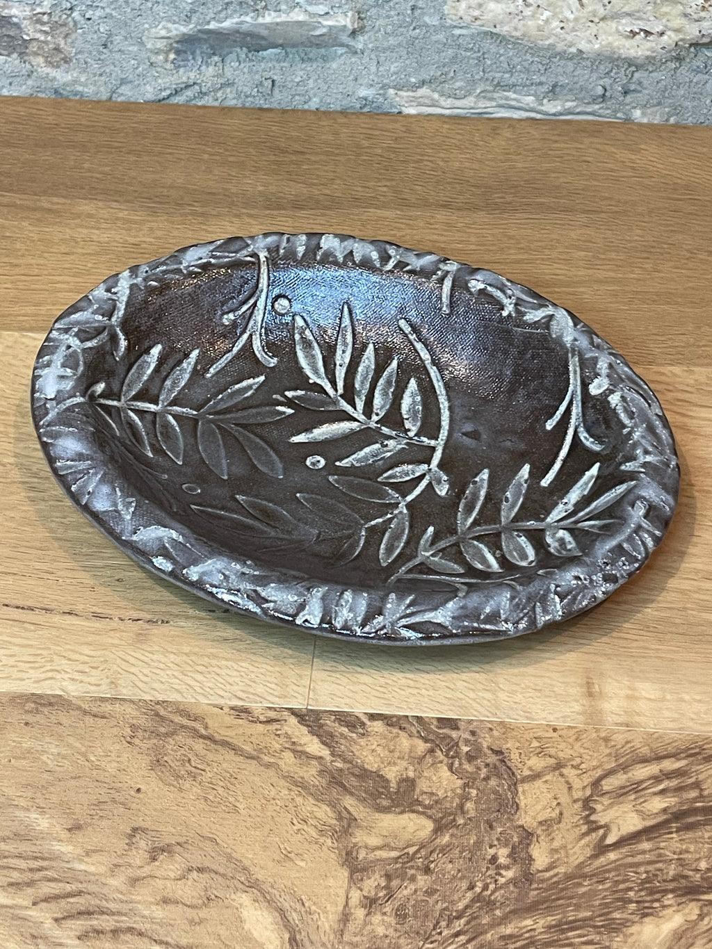 Dish - Leaf Design - 115