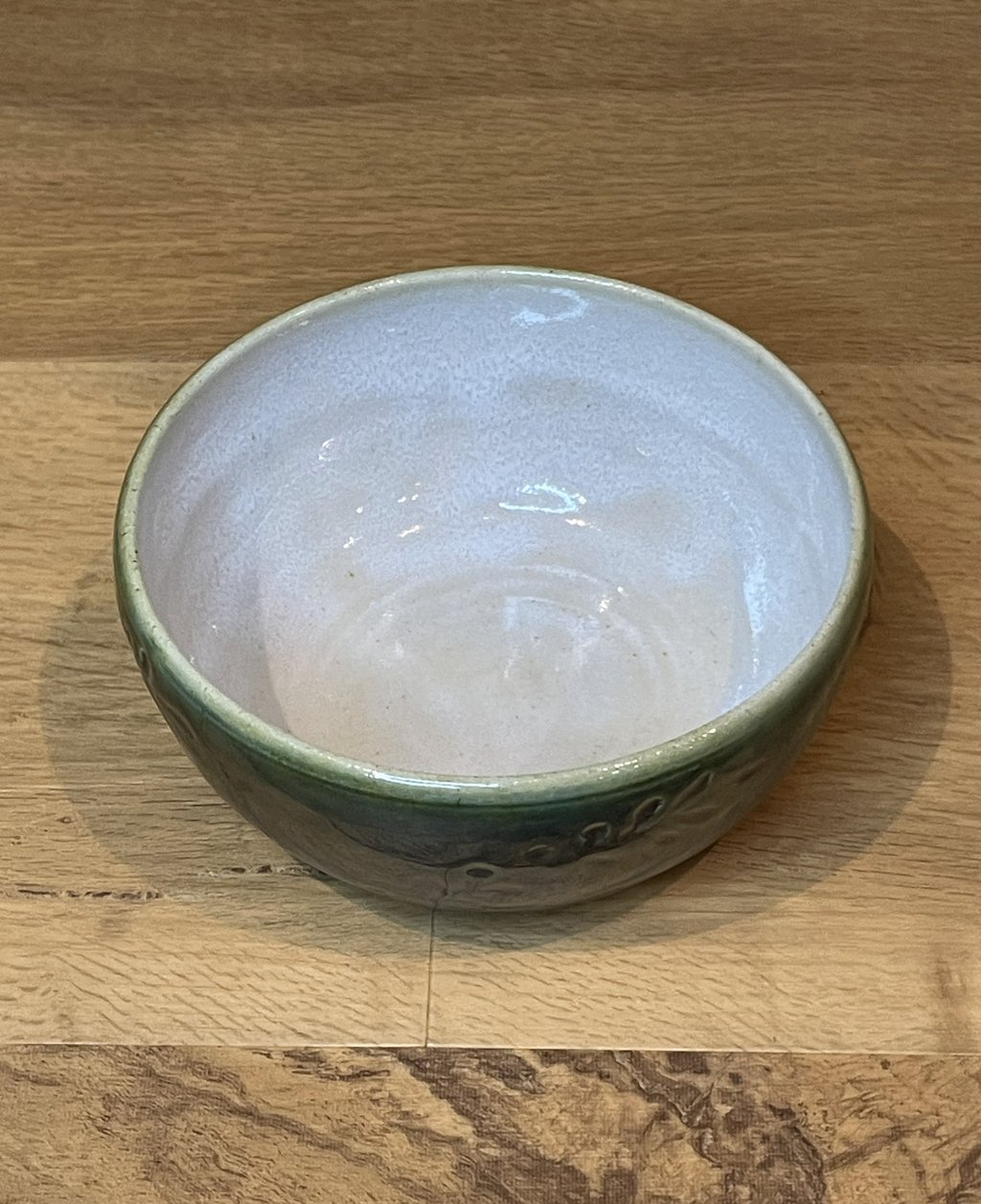 Bowl - Leaf Design, Green - 115