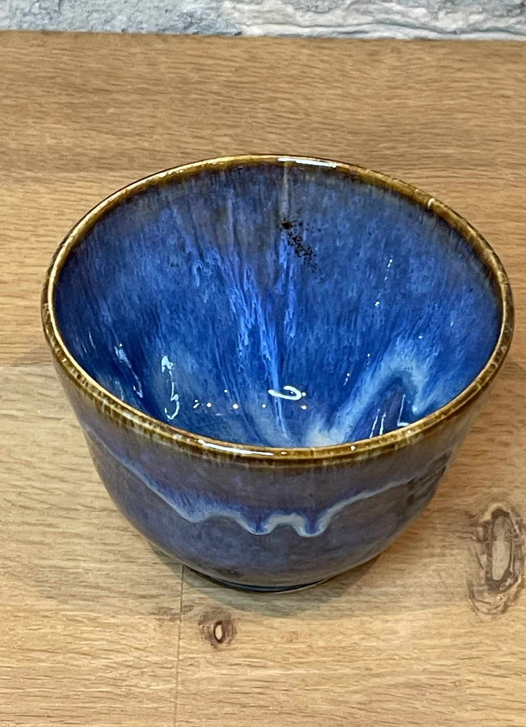 Bowl - Blue & Brown - 485