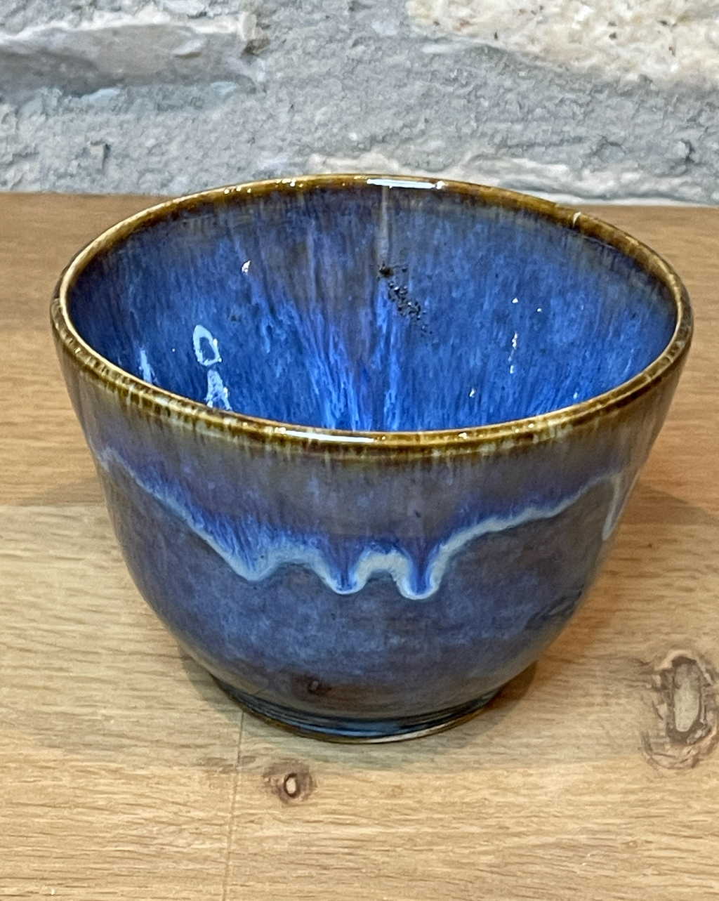 Bowl - Blue & Brown - 485