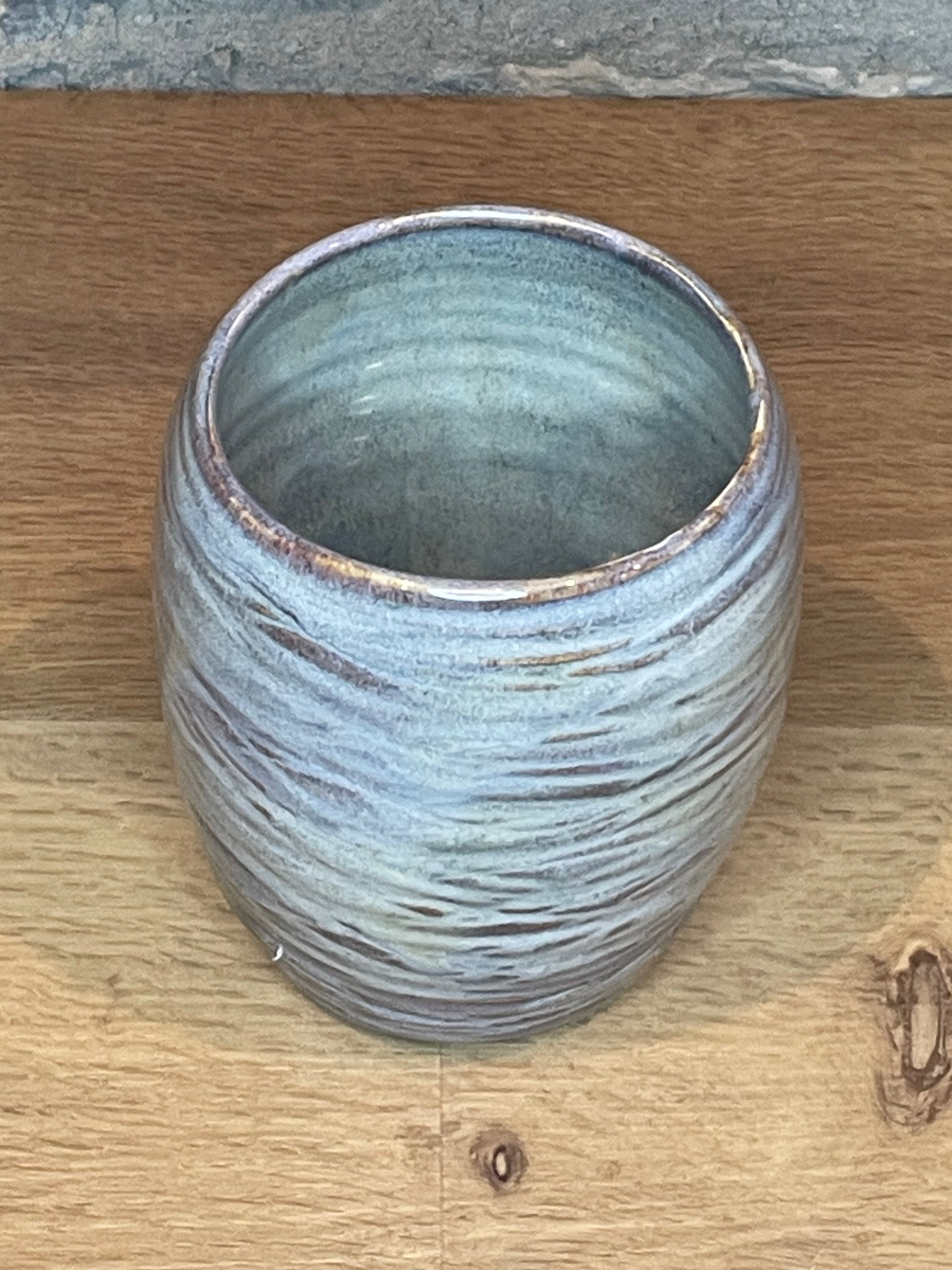 Vase - Textured Cream / Brown - 550