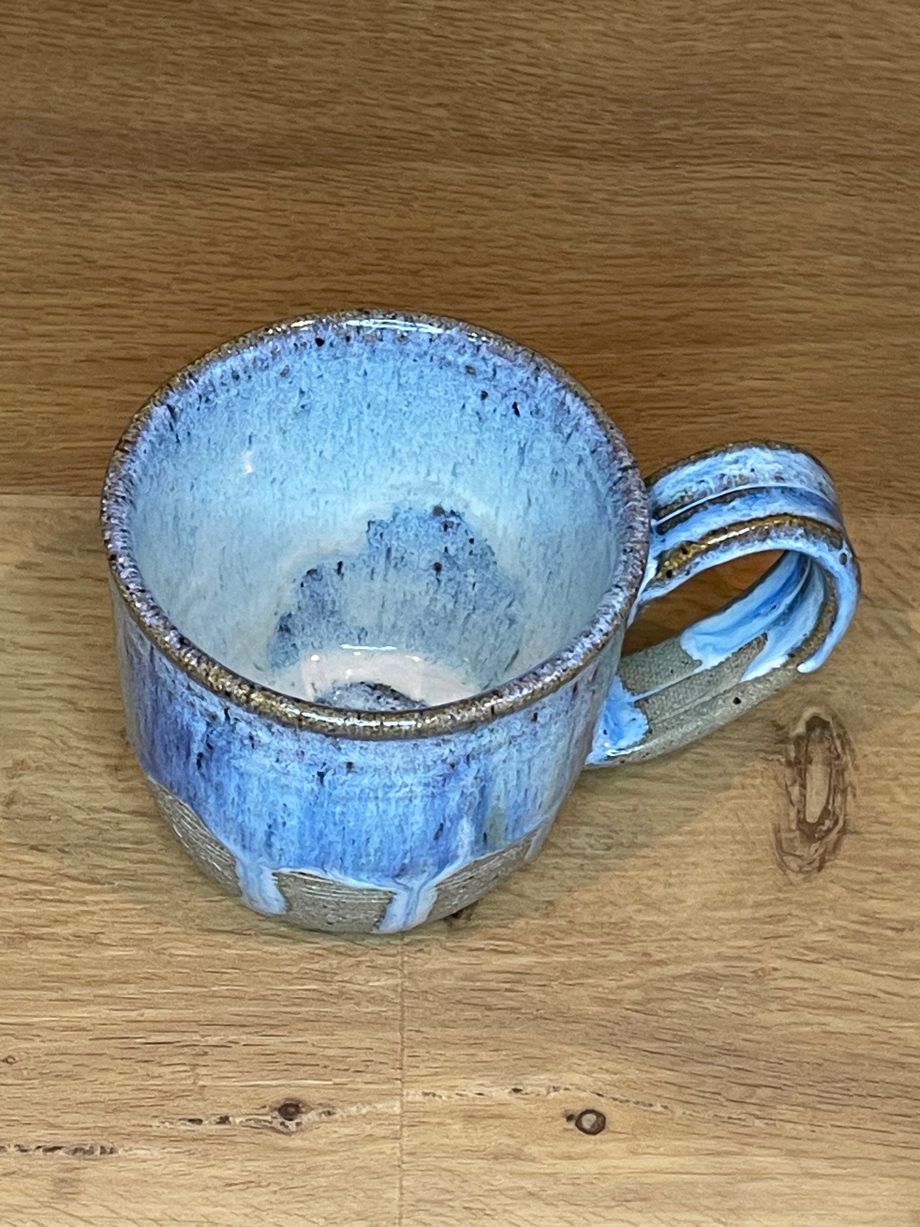 Mug - Lava Fleck, Blue / White - 111