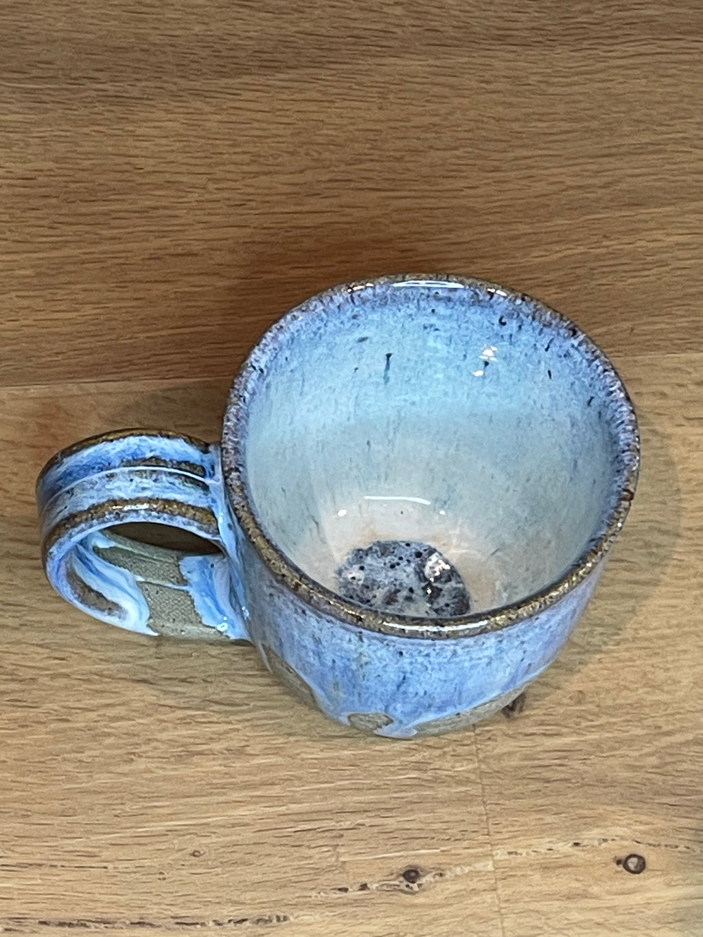 Mug - Lava Fleck, Blue / White - 111