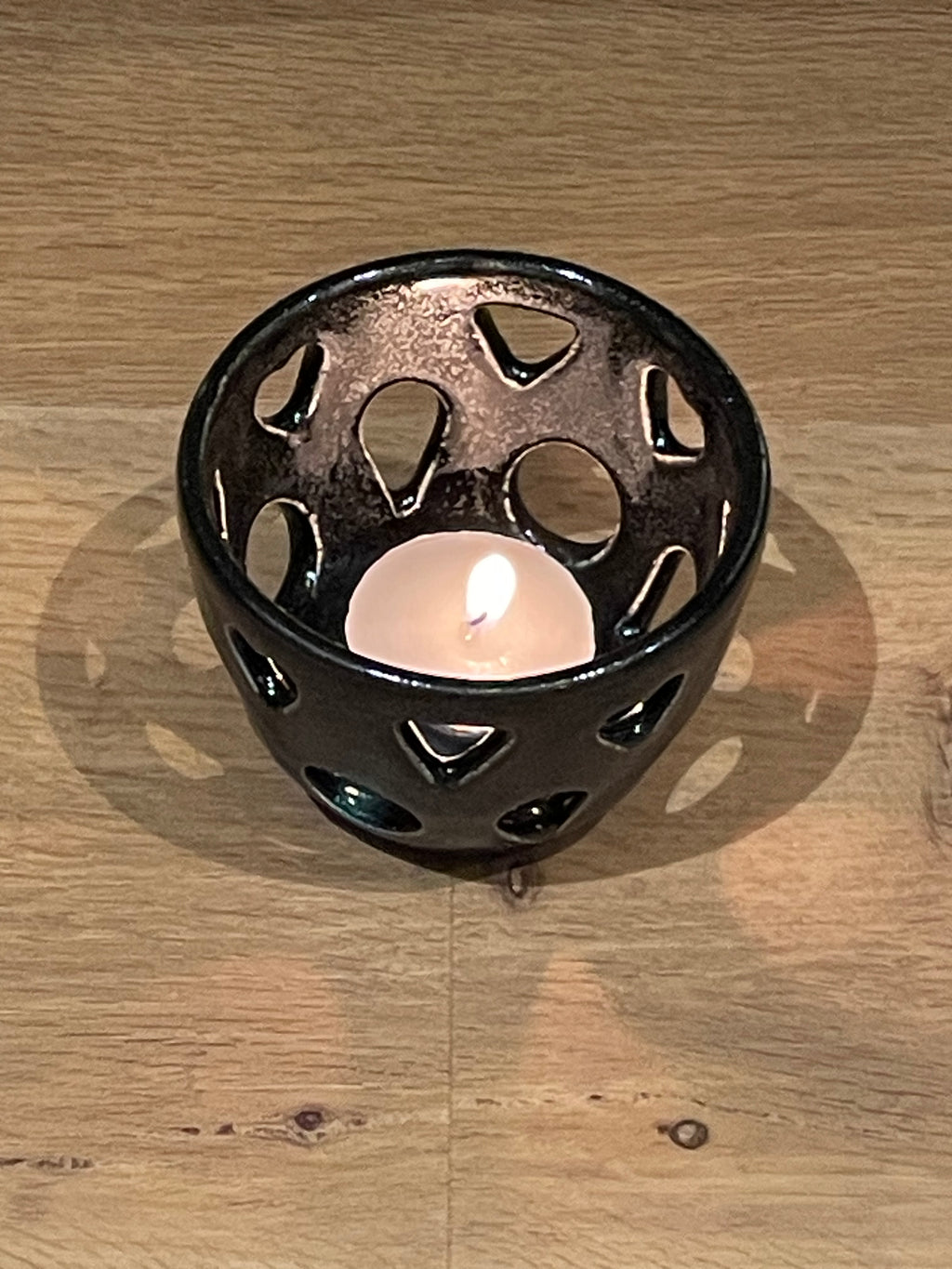Candle Holder - Black - 793