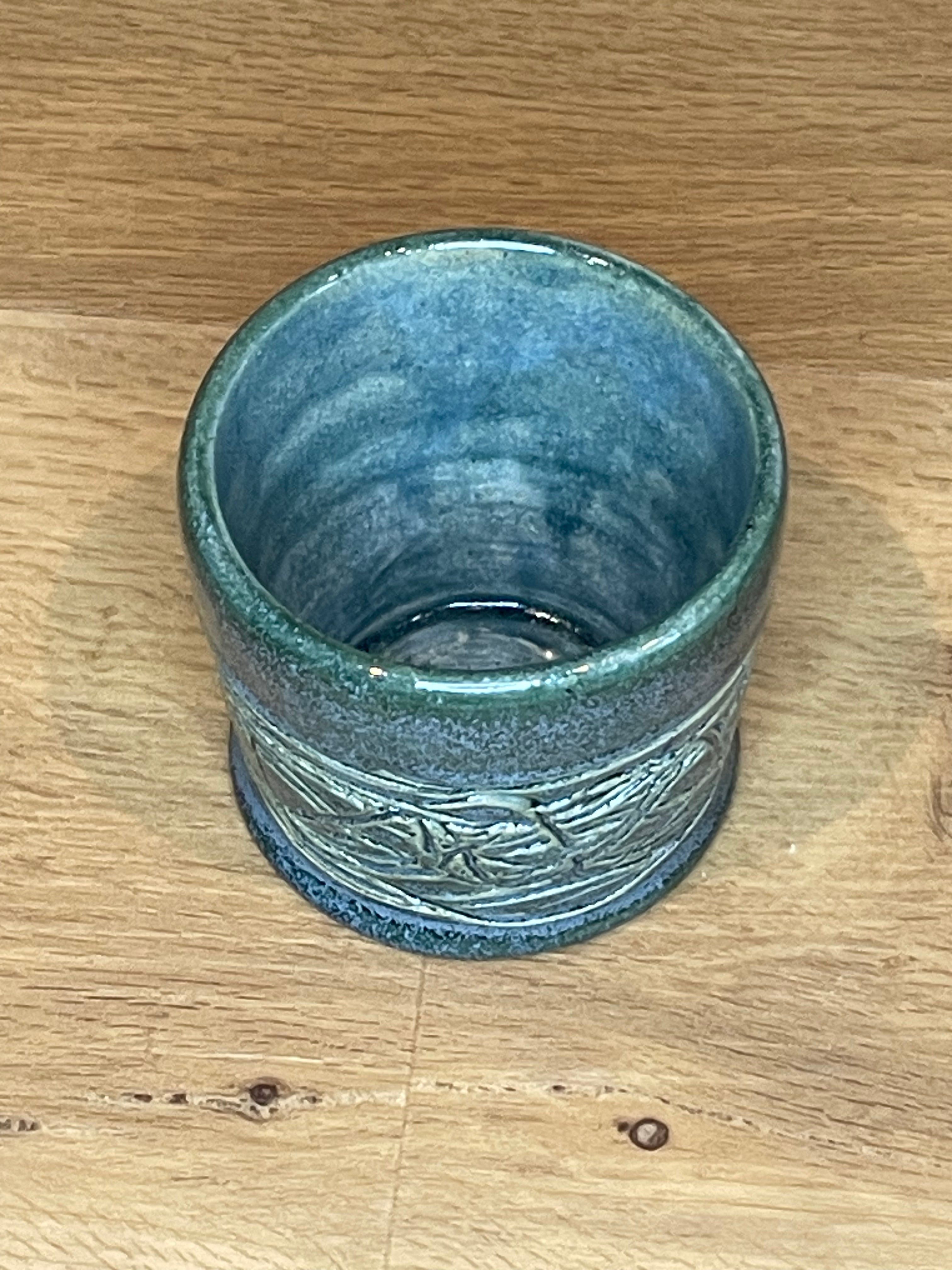 Vase - Green, Textured - 105