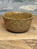 Bowl - Brown, Textured - 174