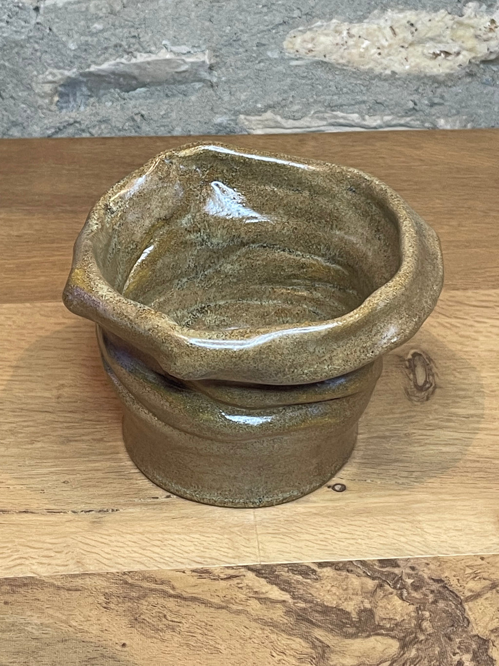 Planter - Sack Shaped Brown - 122