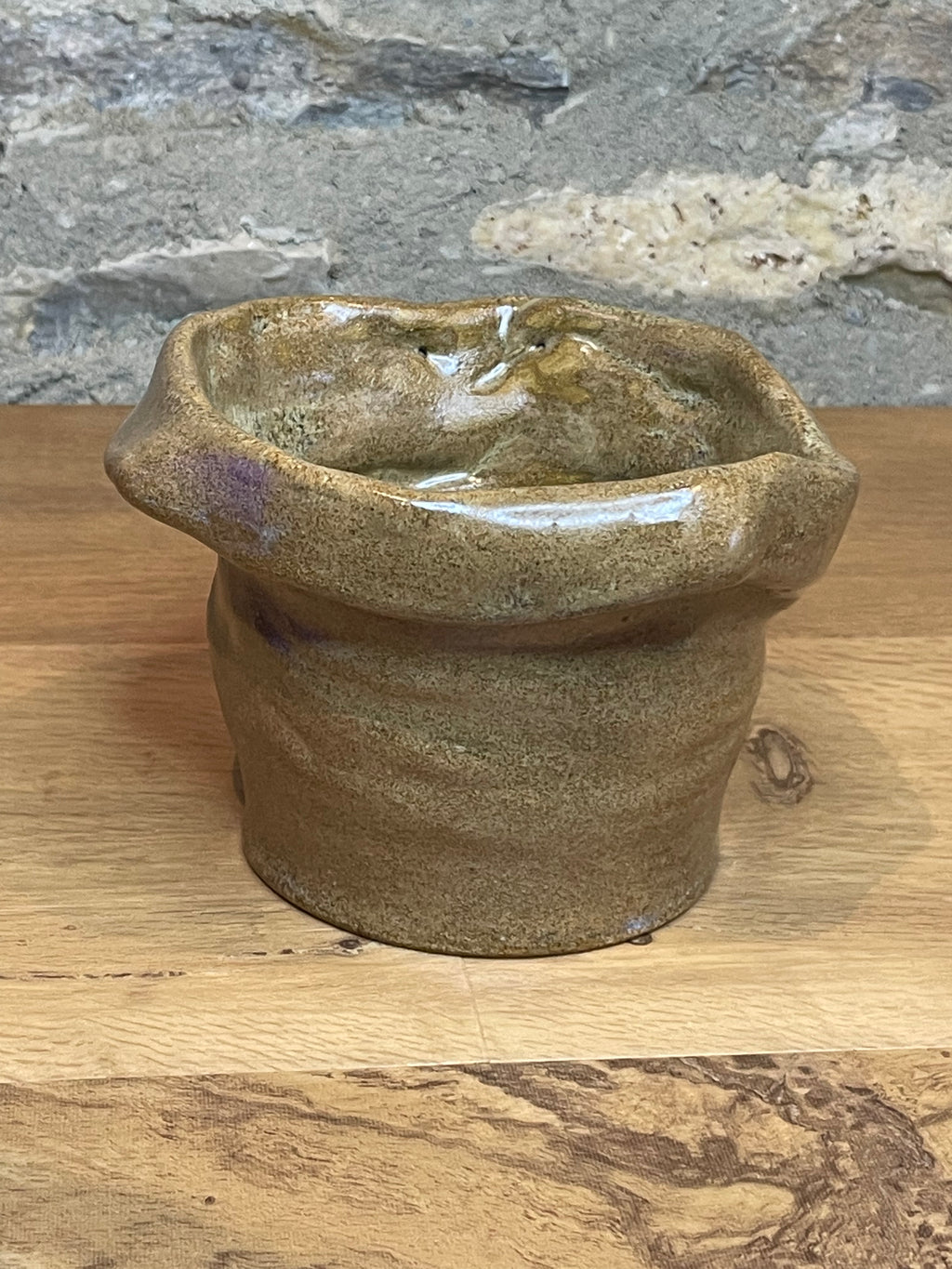 Planter - Sack Shaped Brown - 122
