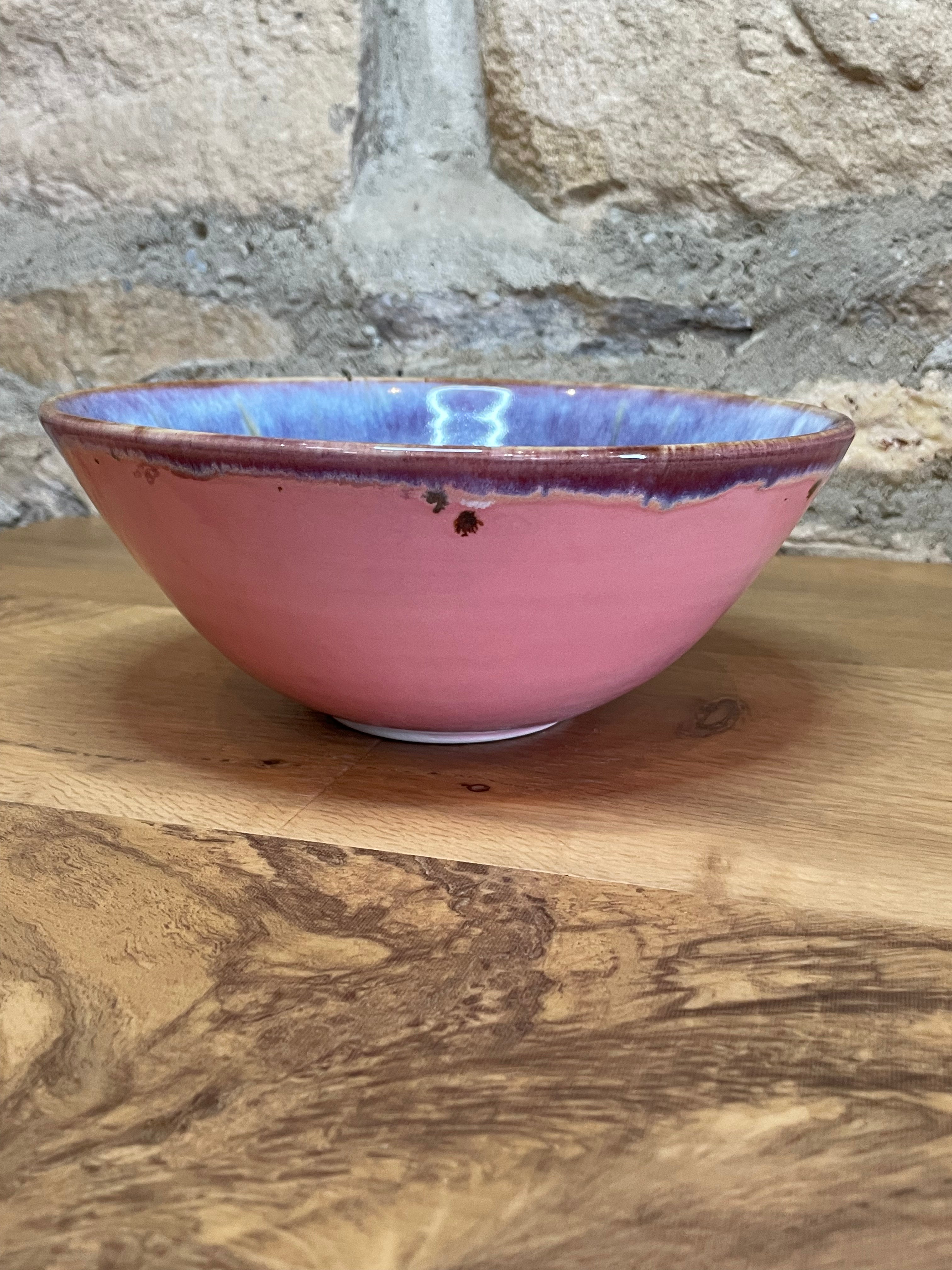 Bowl - Pink & Blue - 797