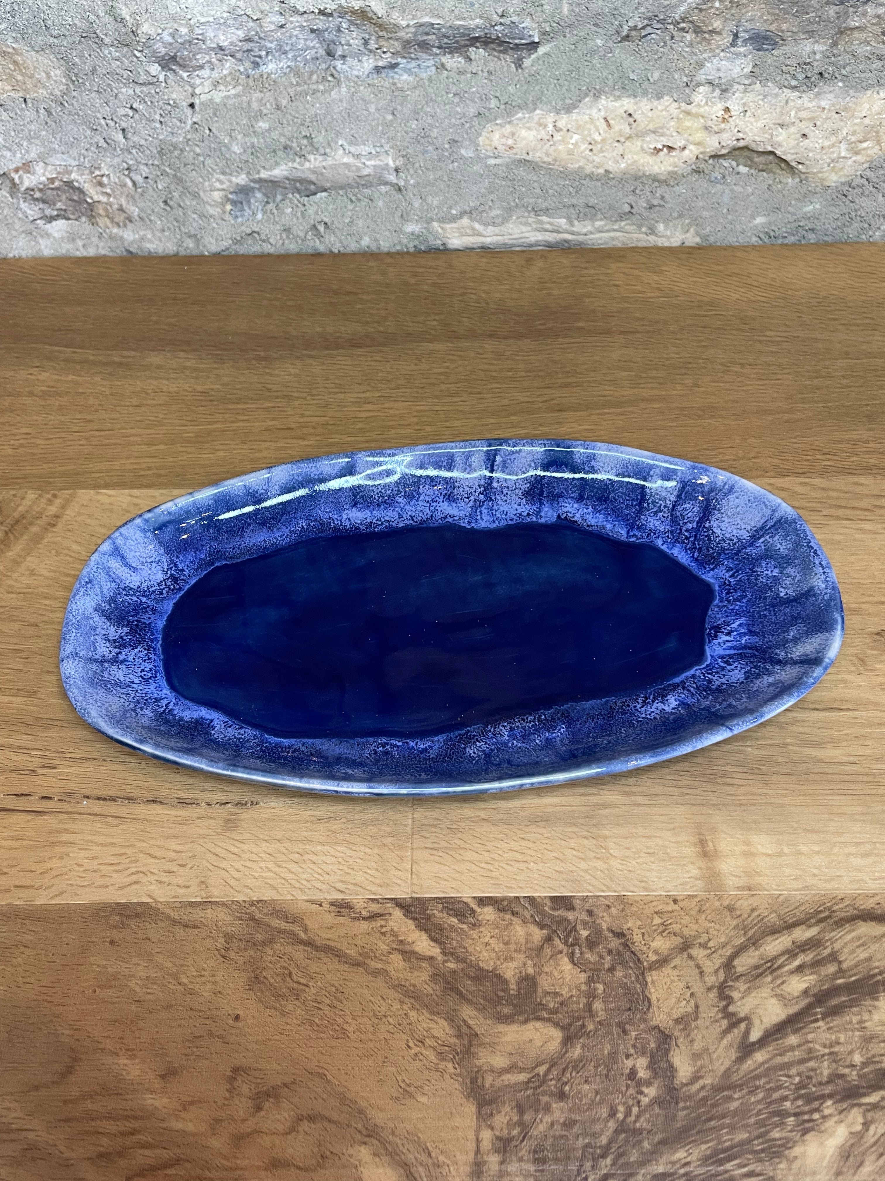 Dish - Blue Oval - 767