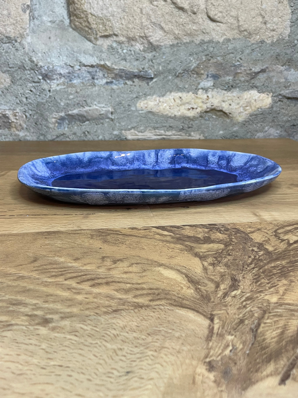 Dish - Blue Oval - 767