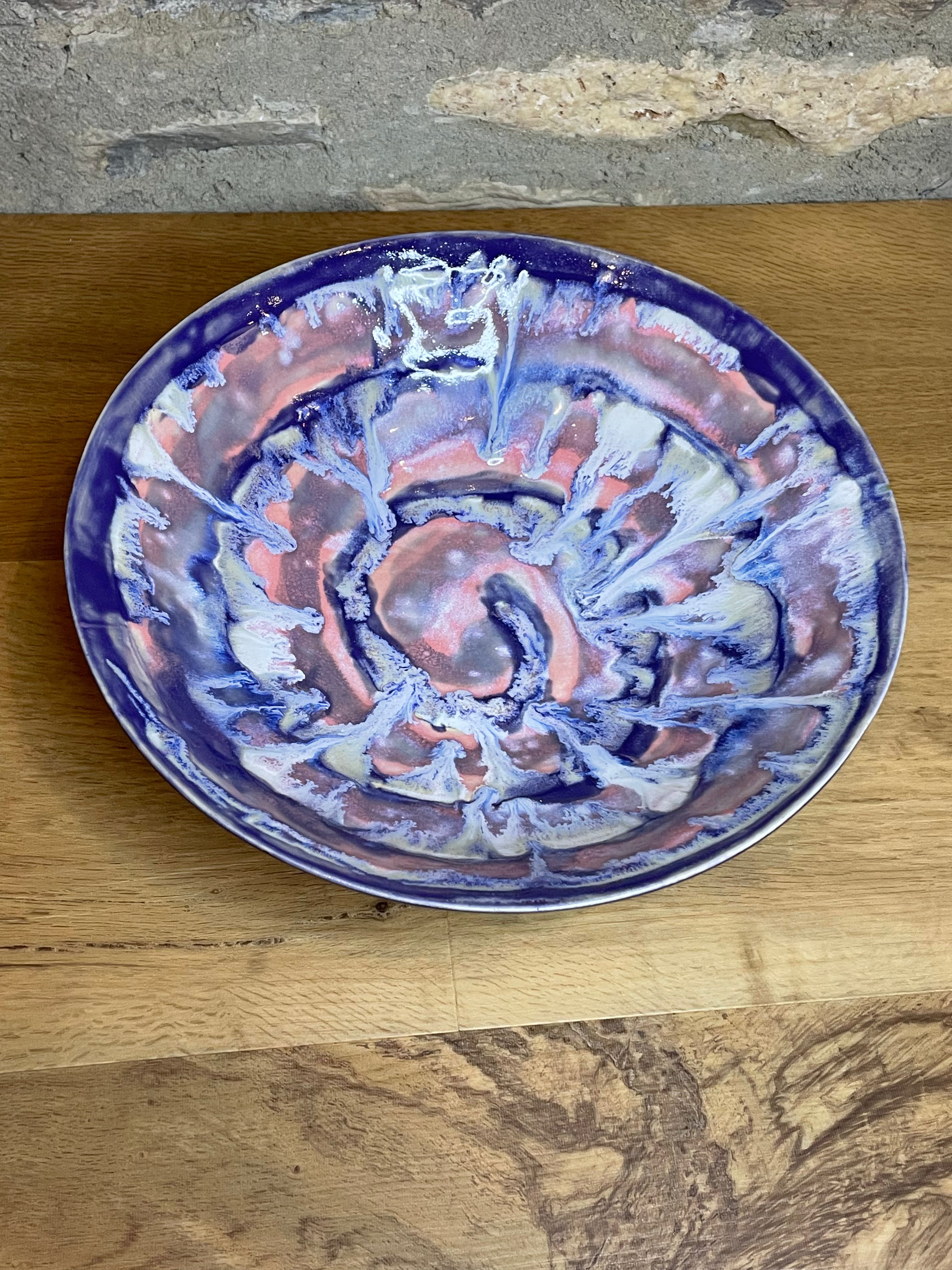 Bowl - Pink & Purple - 796