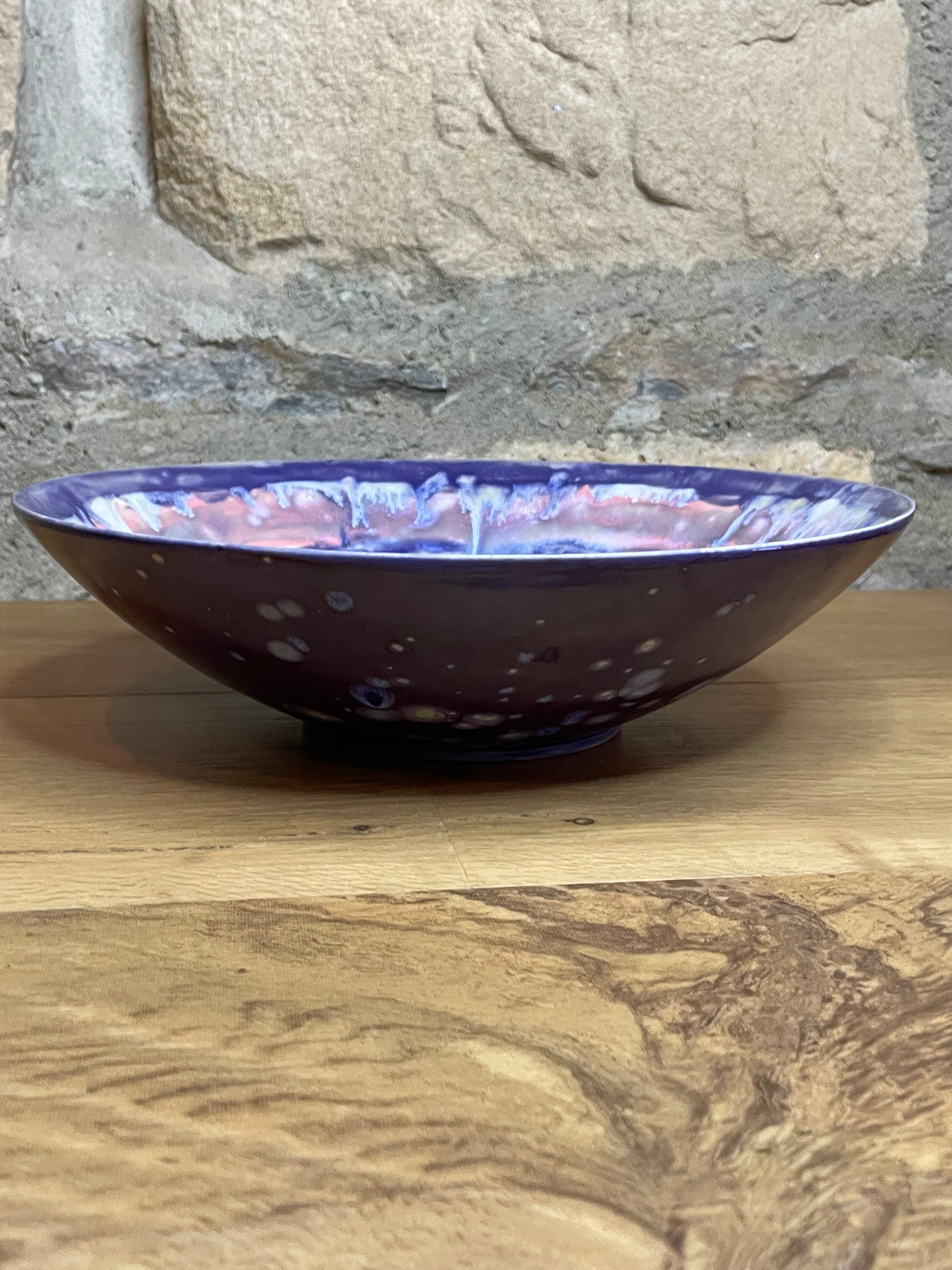 Bowl - Pink & Purple - 796