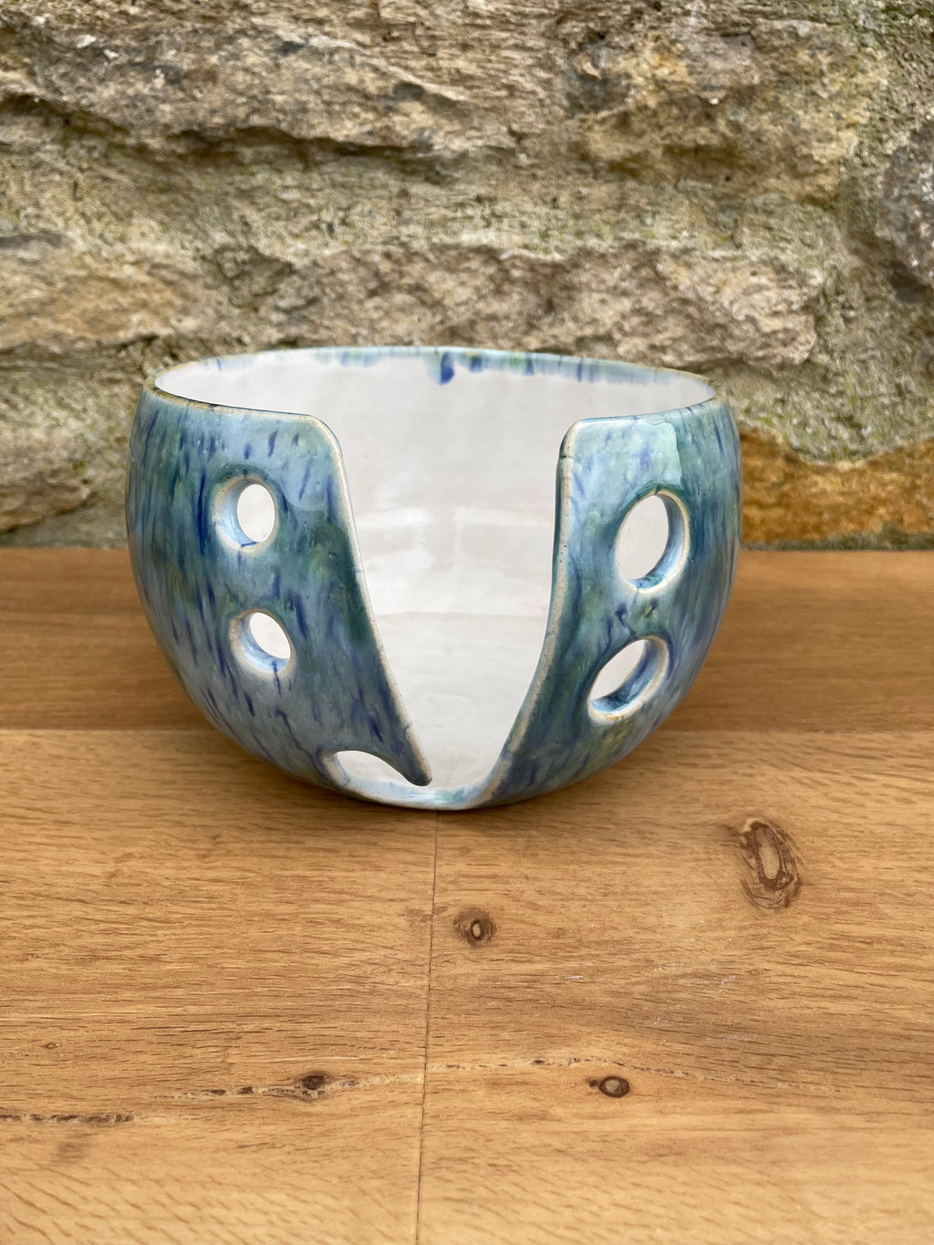Yarn Bowl - Blue / Green - 811