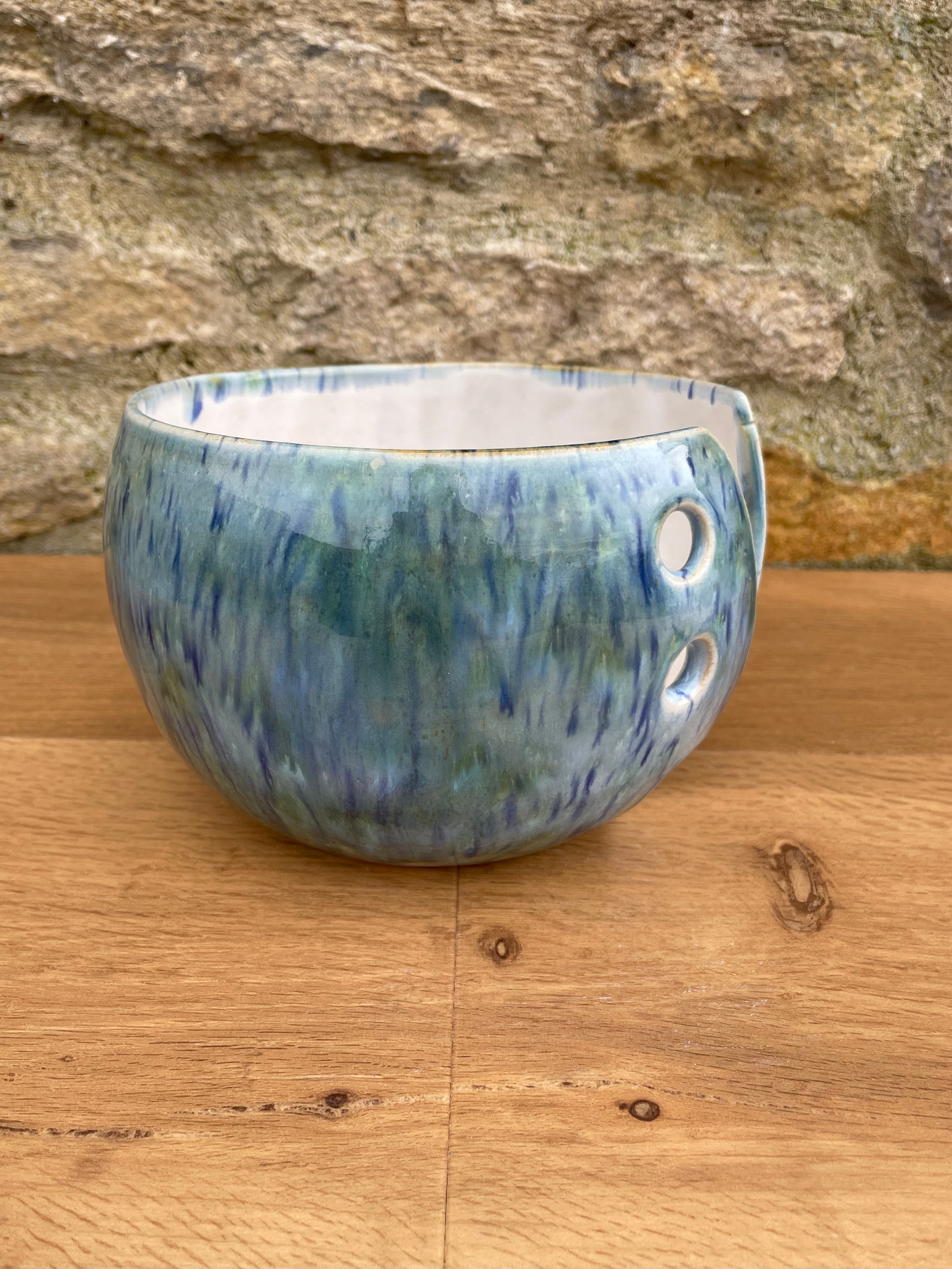 Yarn Bowl - Blue / Green - 811