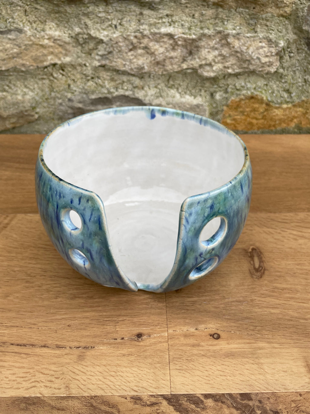 Yarn Bowl - Blue / Green - 811