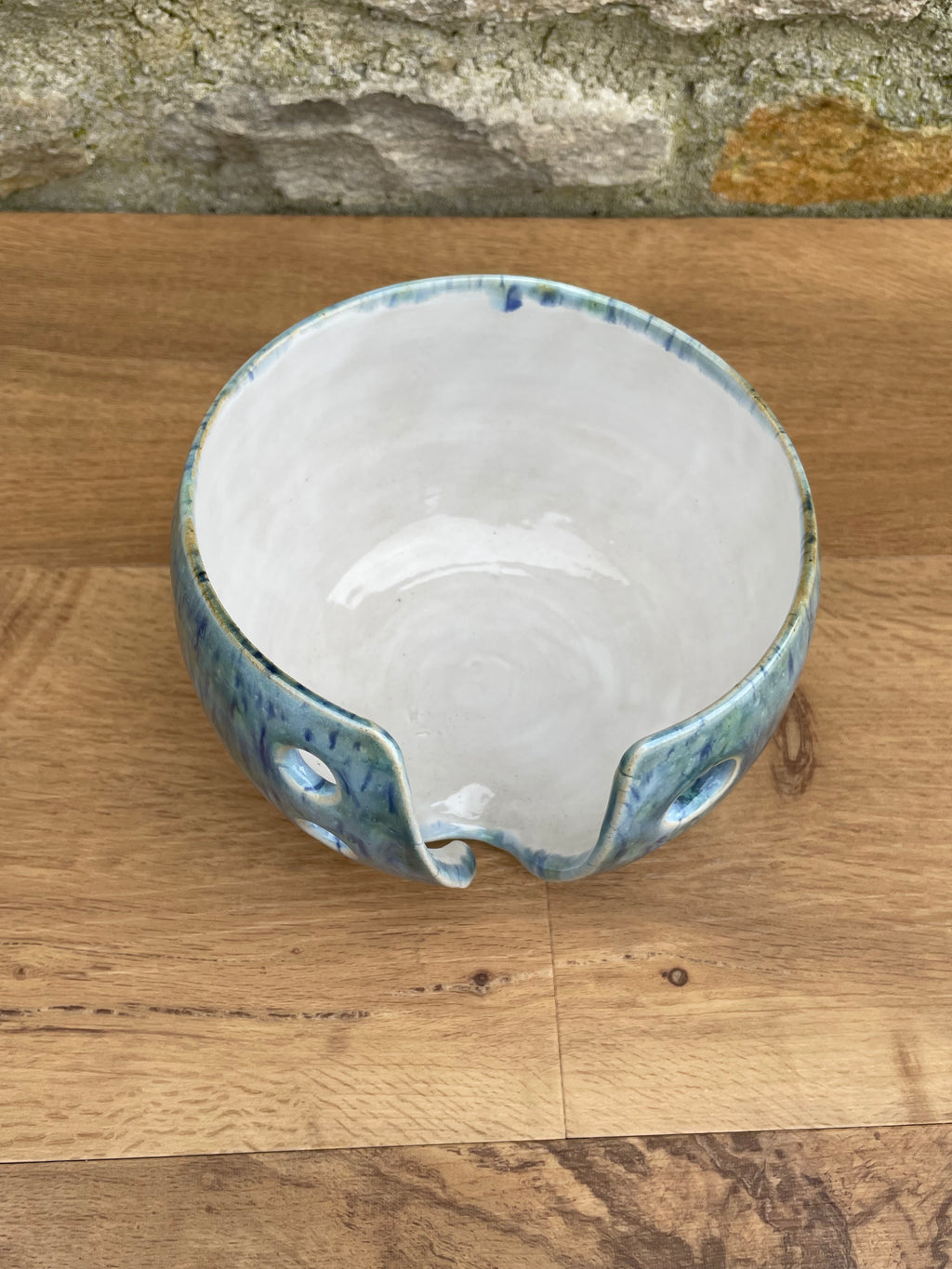 Yarn Bowl - Blue / Green - 811