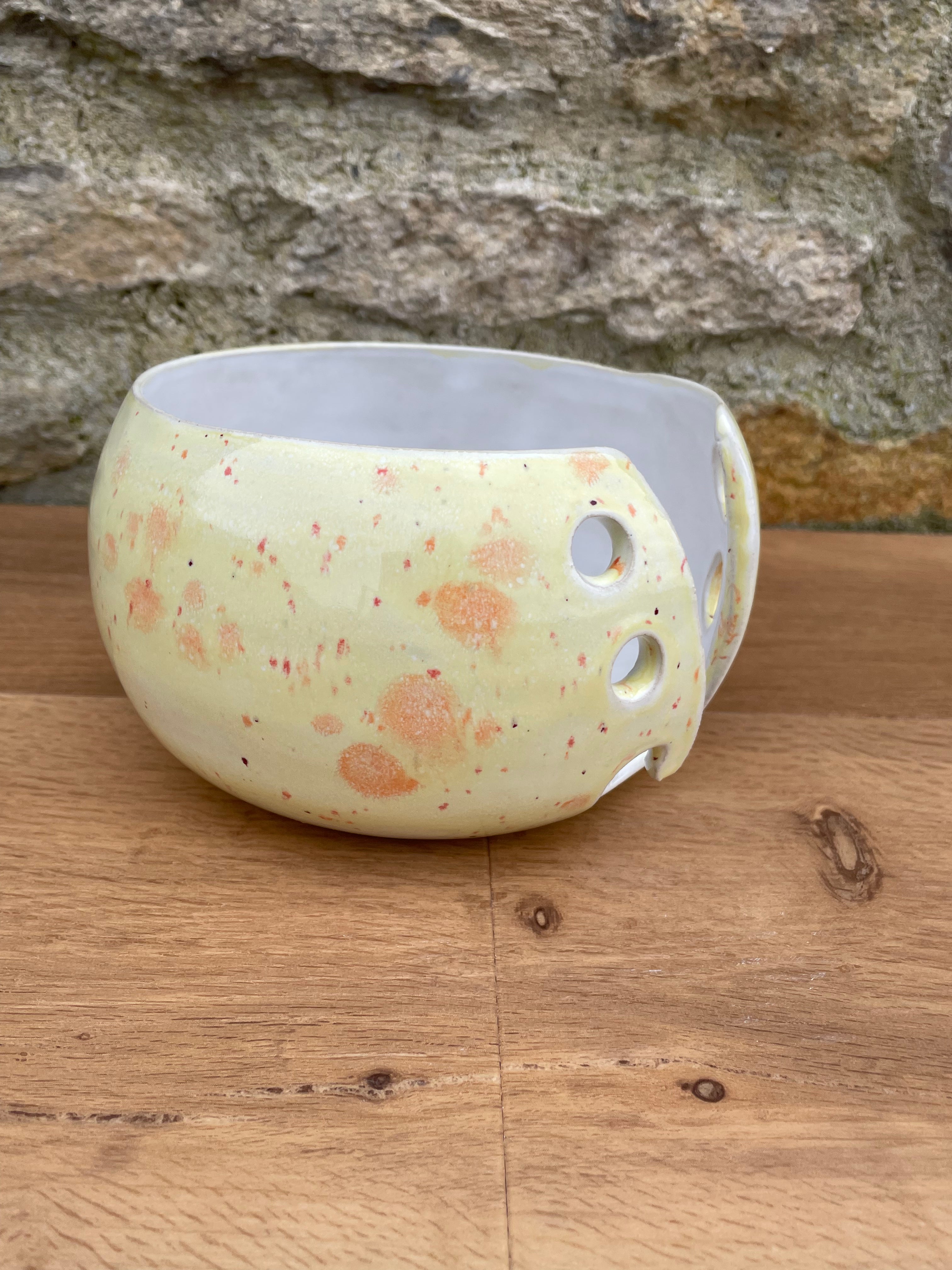 Yarn Bowl - Yellow - 812