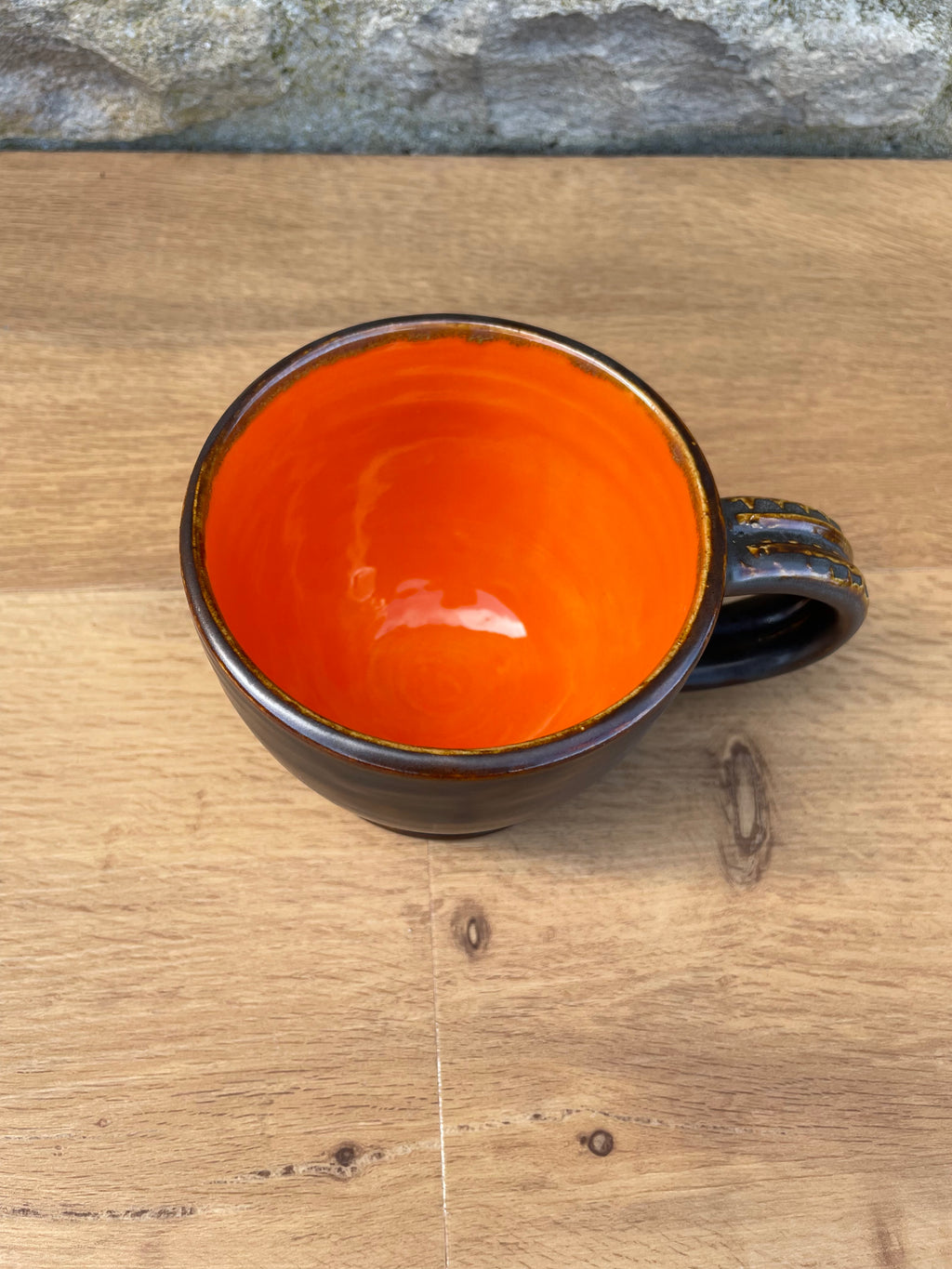Mug - Brown & Orange - 860