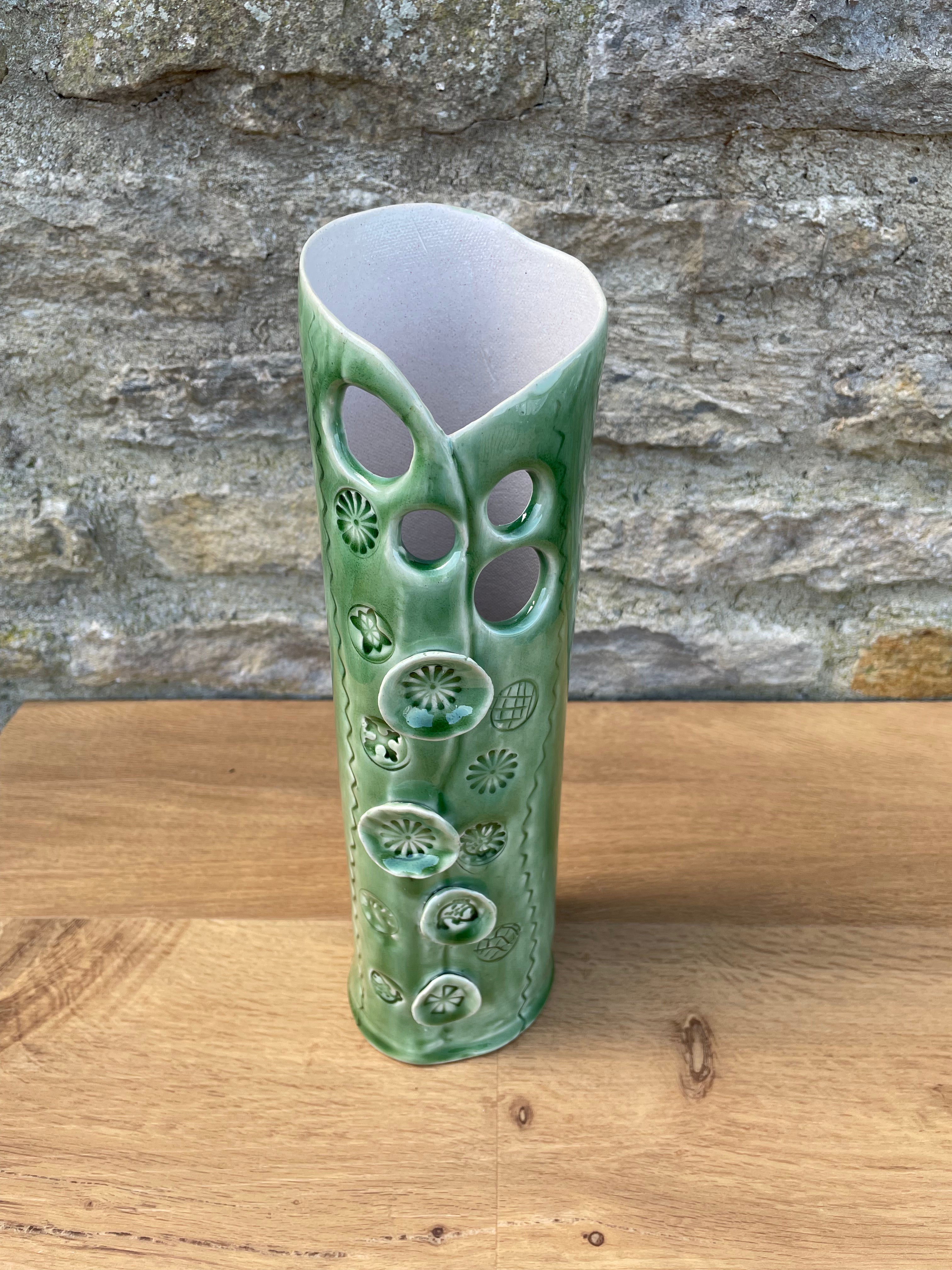 Vase - Tall Green - 854