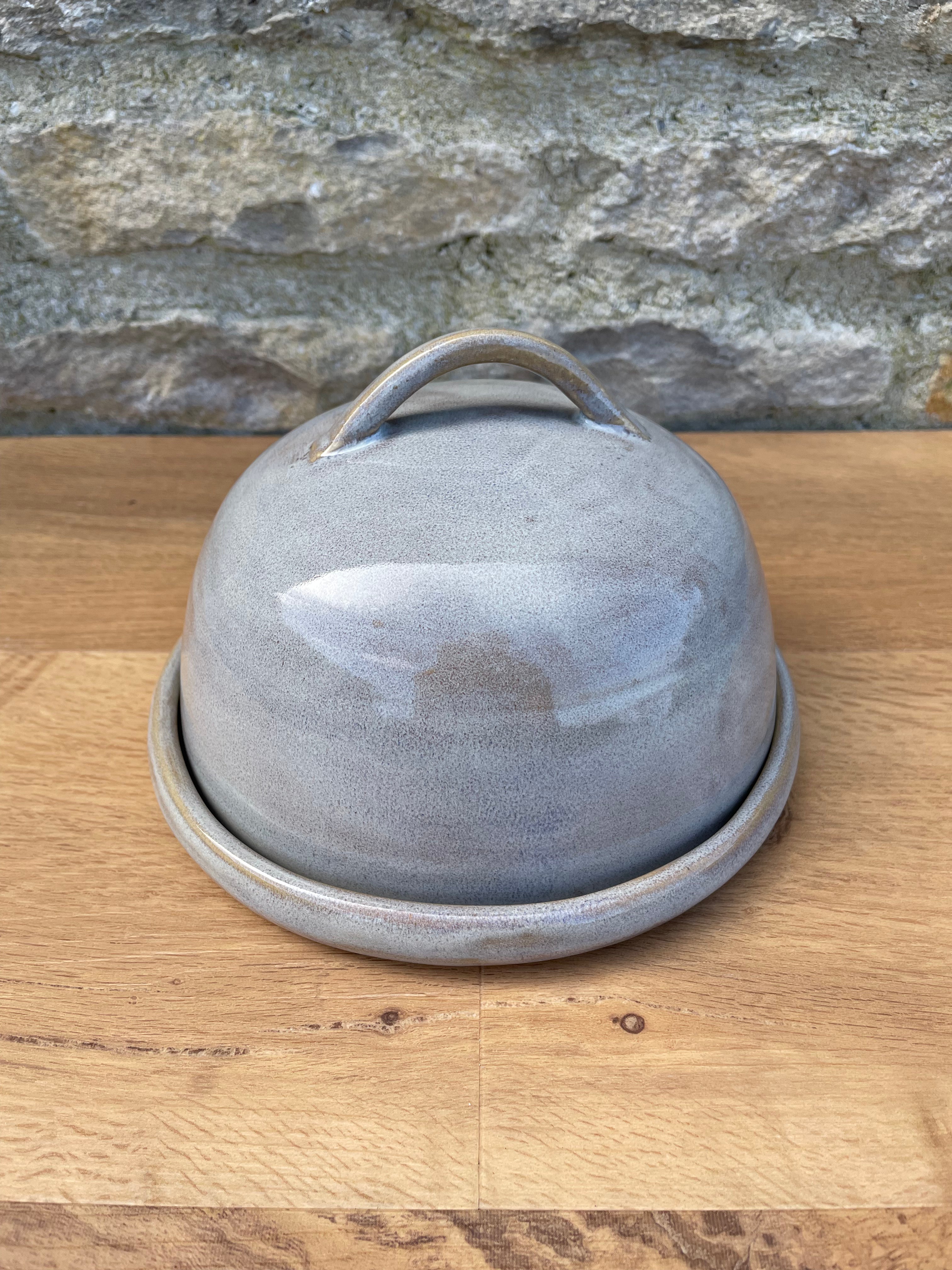 Butter / Cheese Dish - Brown - 870