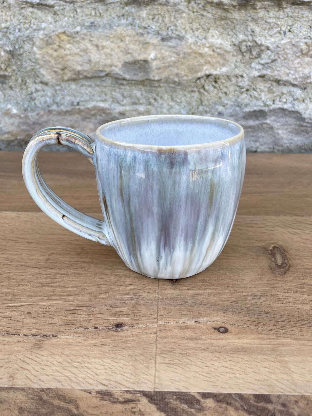 Mug - Cream, Grey & Brown - 880