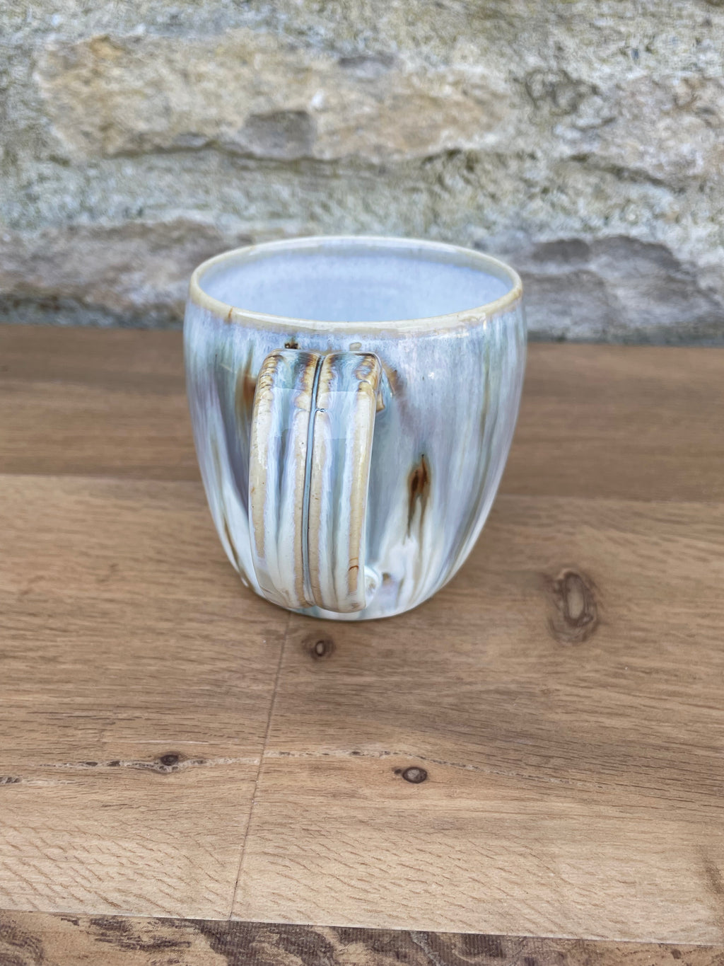 Mug - Cream, Grey & Brown - 880
