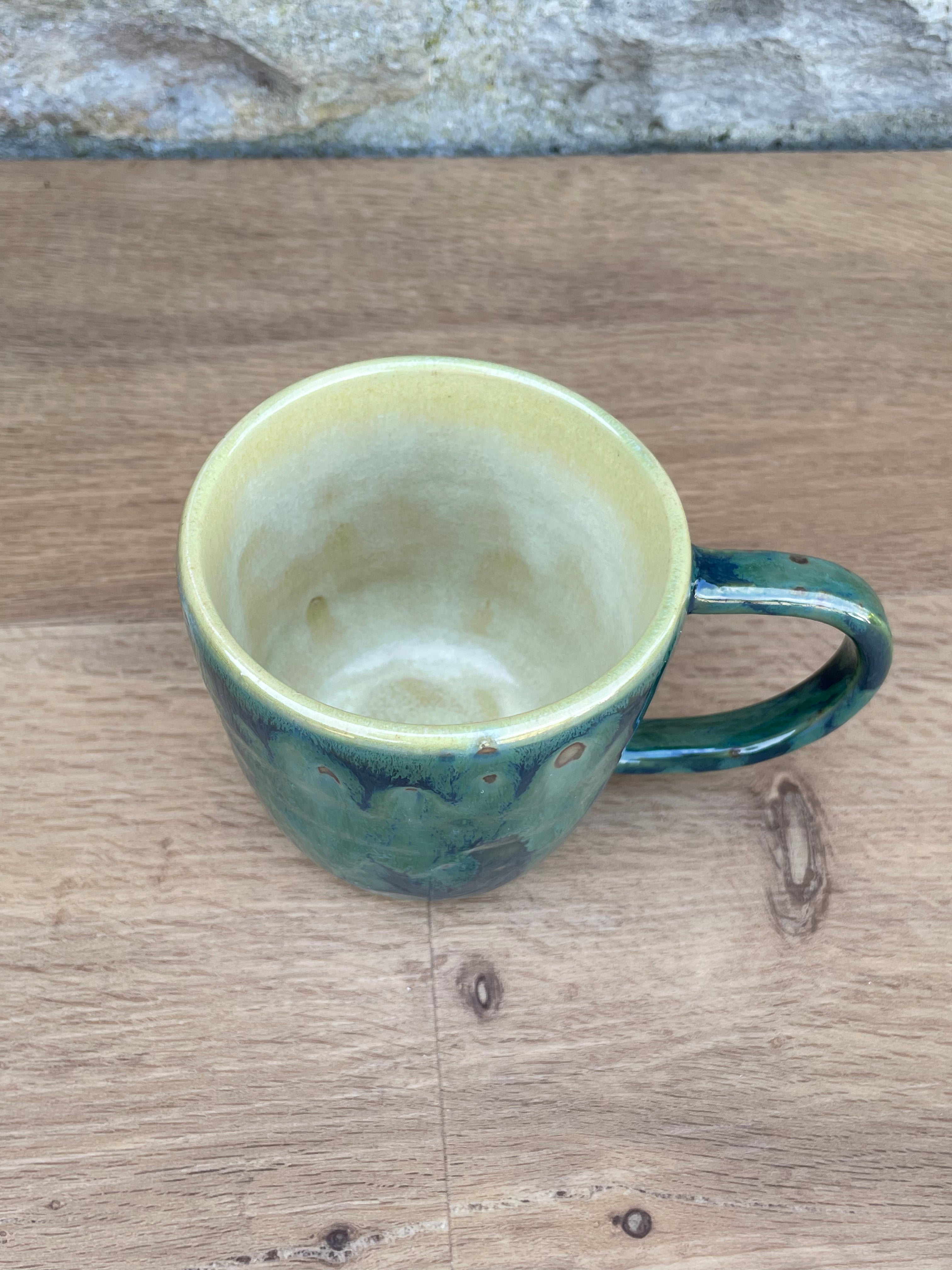 Mug - Green Mottled - 881