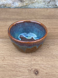 Bowl - Small, Brown and Blue - 894