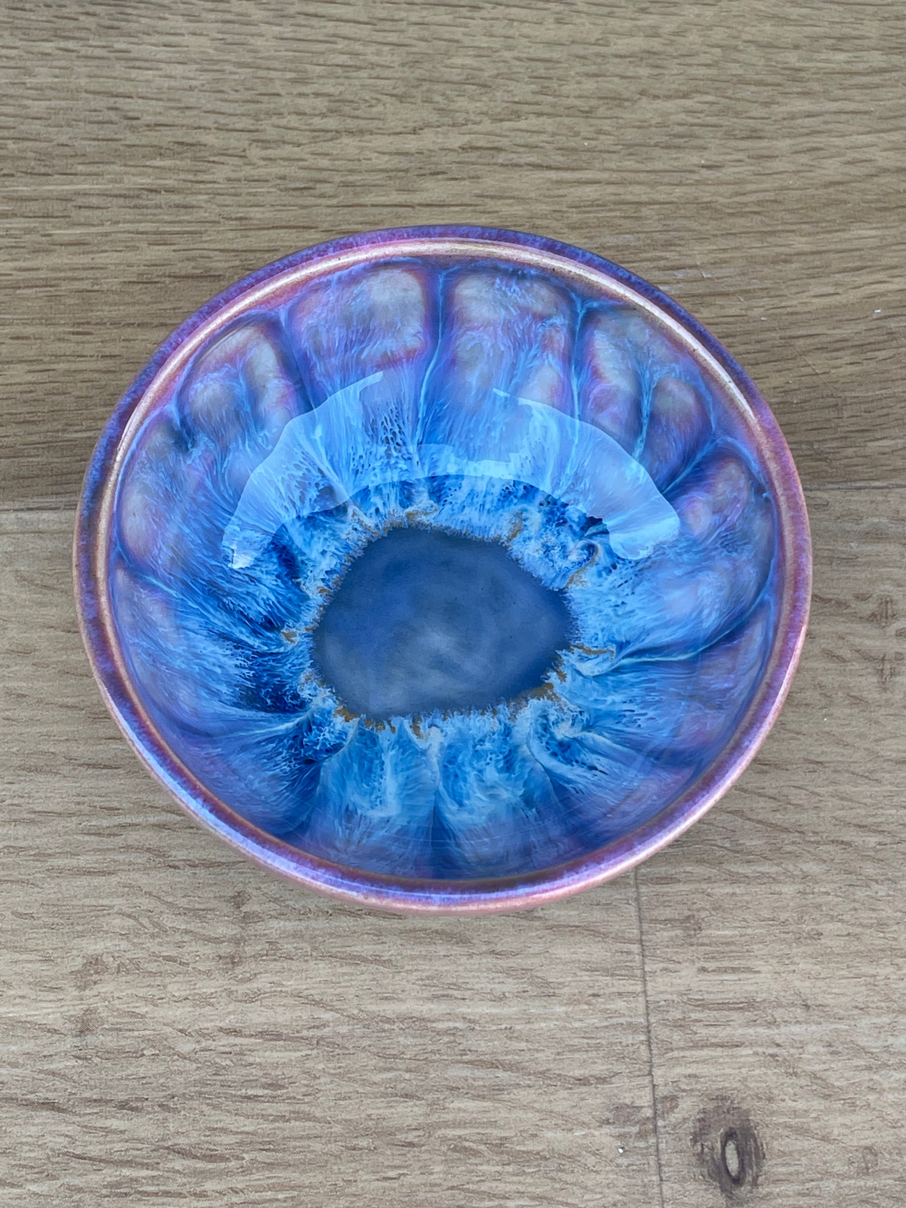 Bowl - Small, Light Blue, Pink, Grey.  - 889