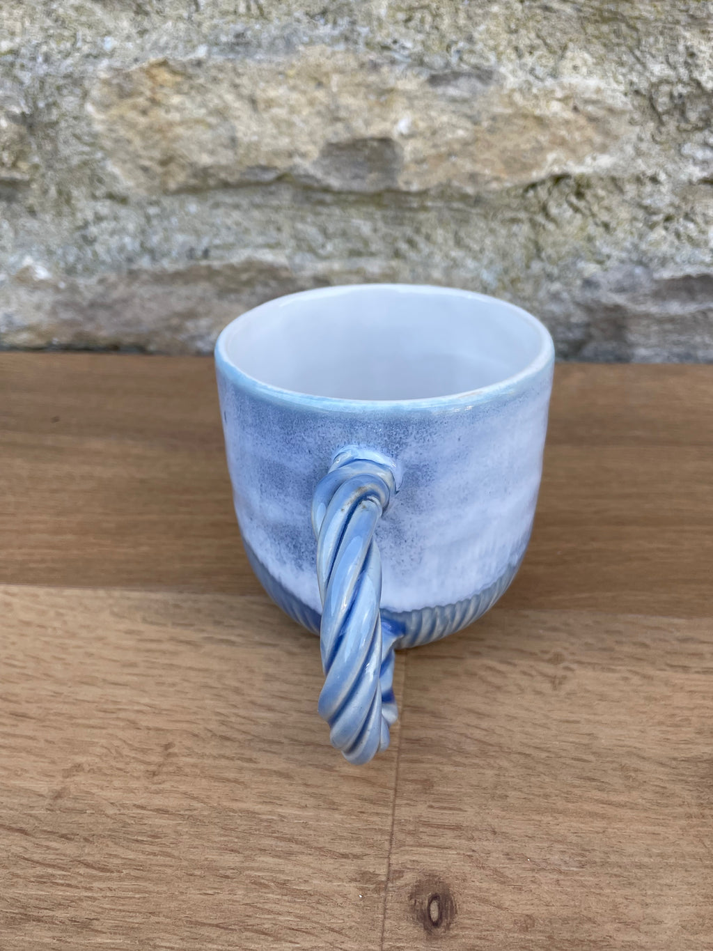 Mug - Blue, textured - 888
