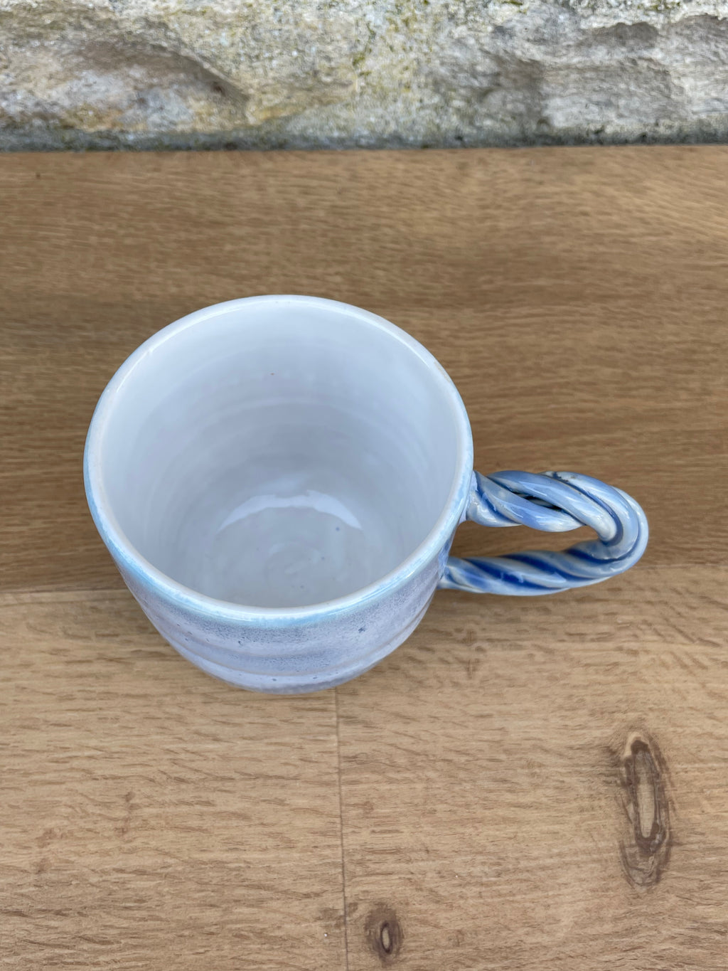 Mug - Blue, textured - 888