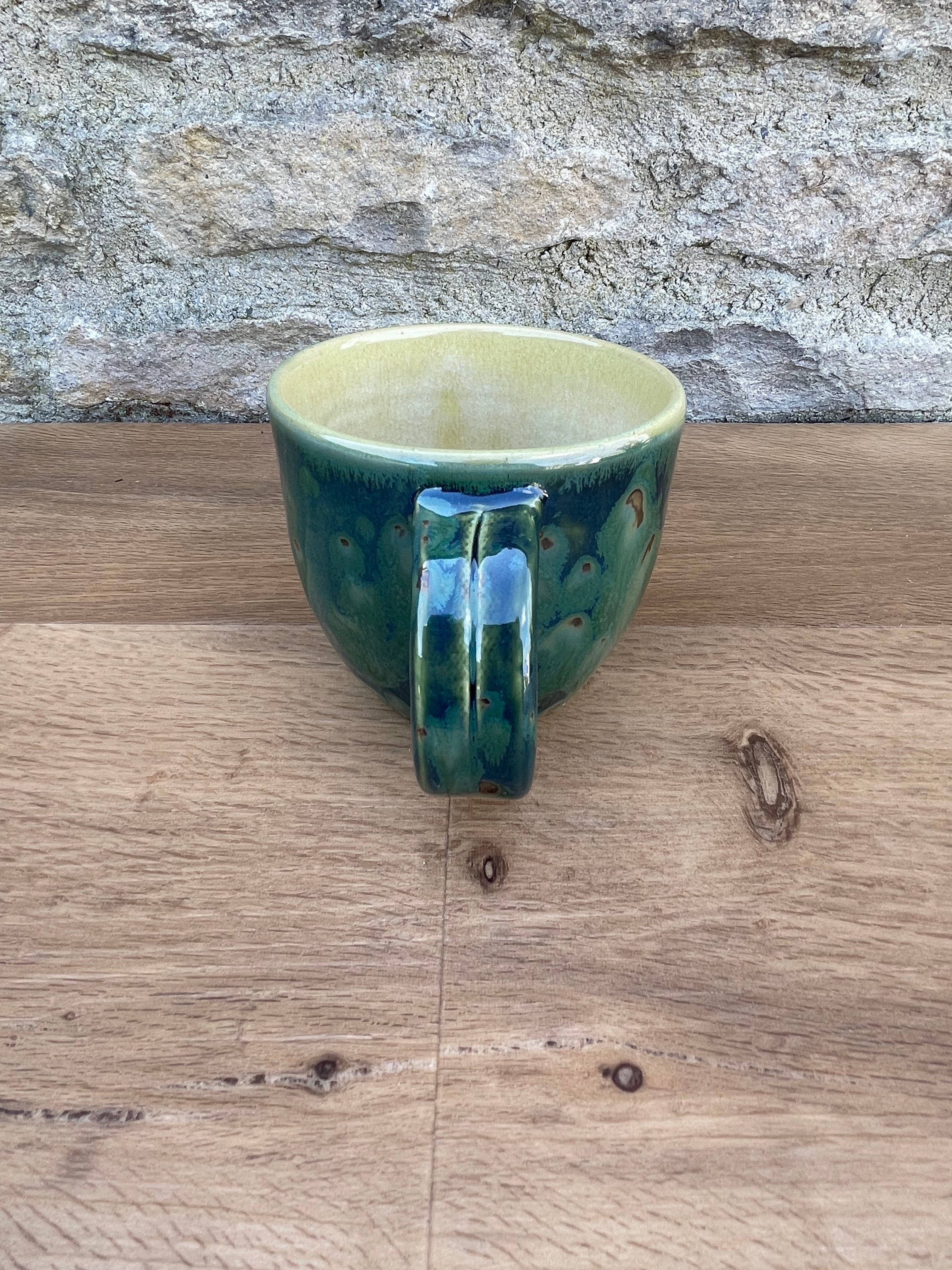 Mug - Green Mottled - 882