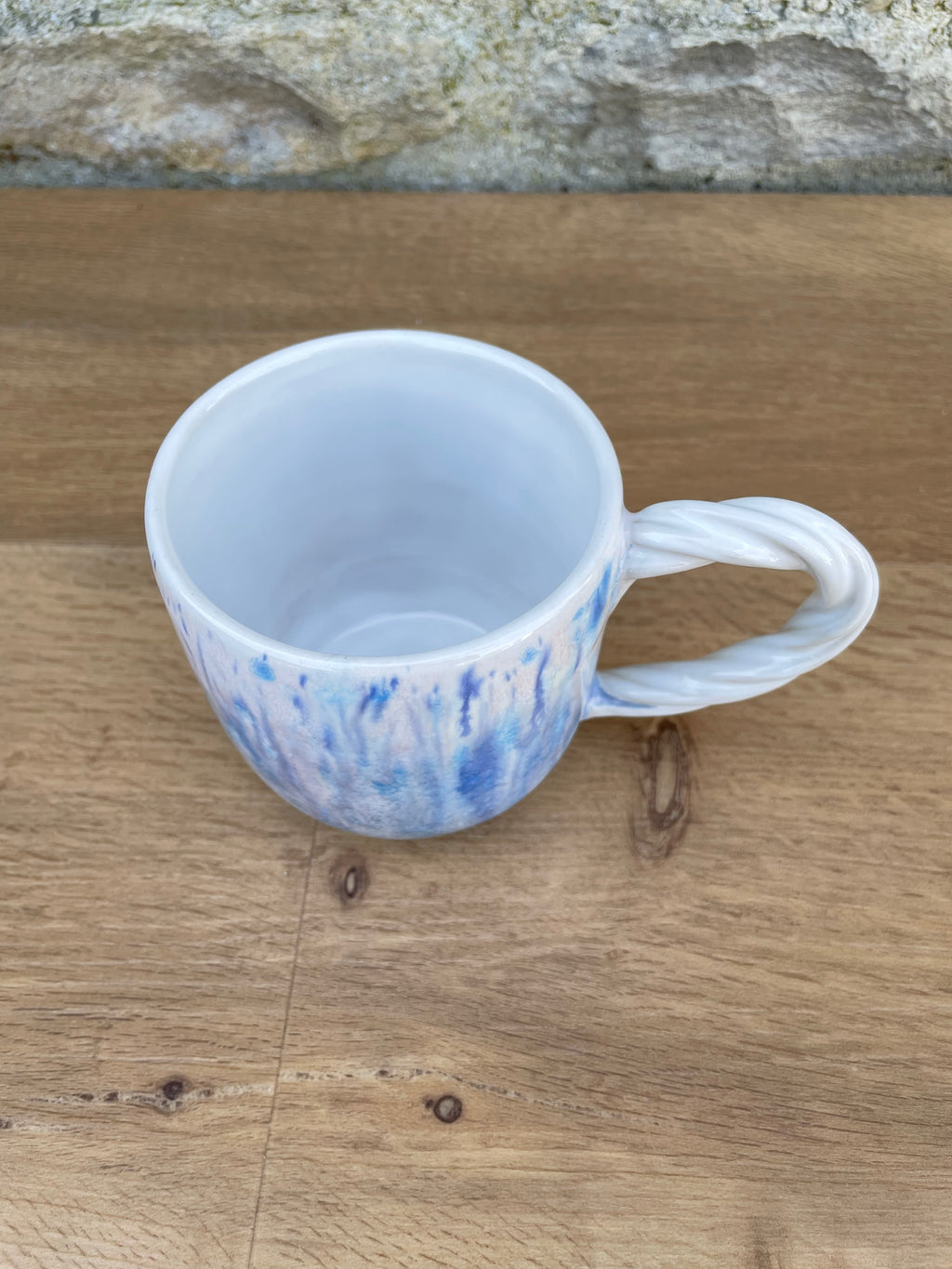 Mug - Blue and Pink - 887