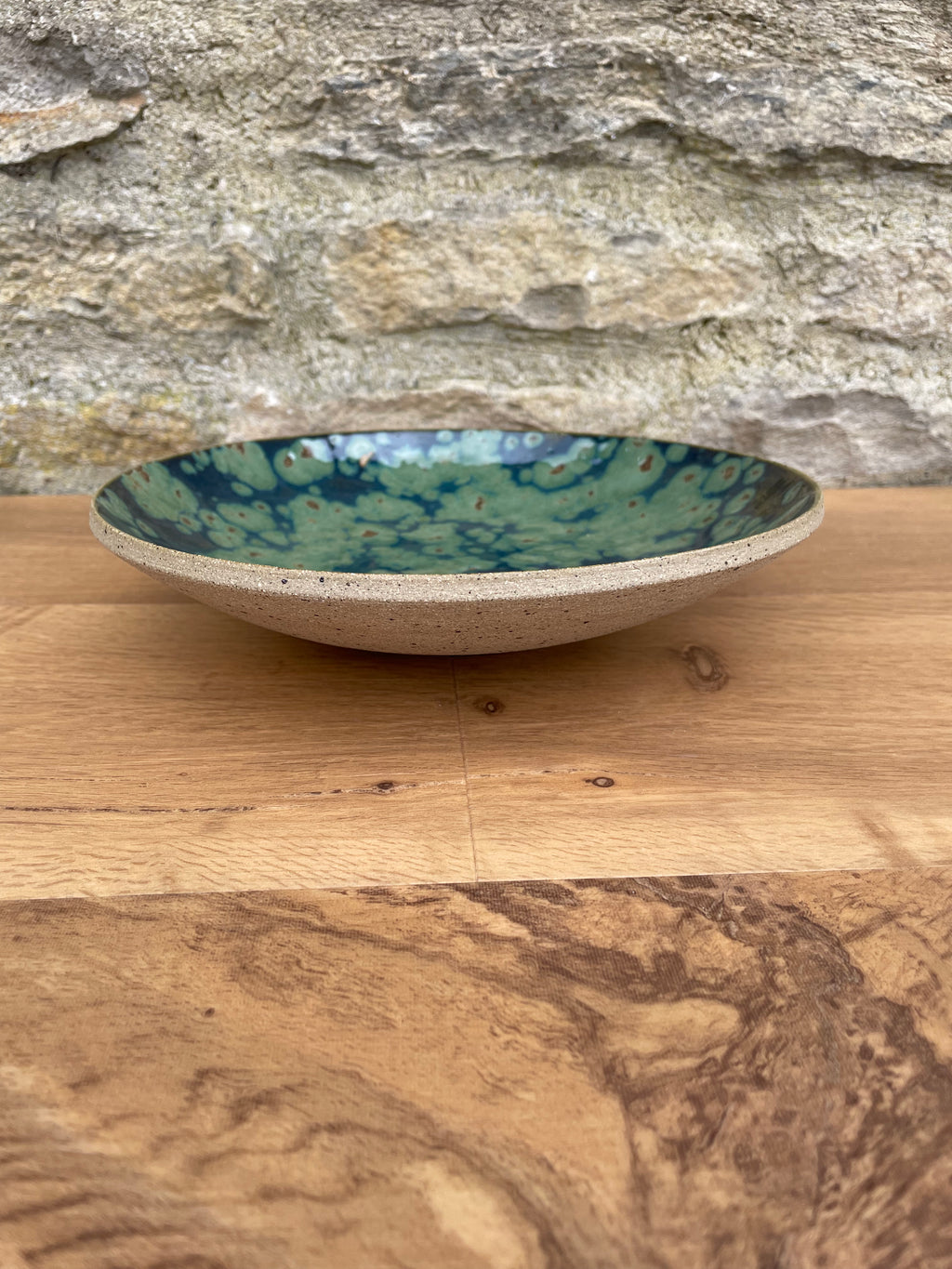 Bowl - Green, Brown Speckled - 911