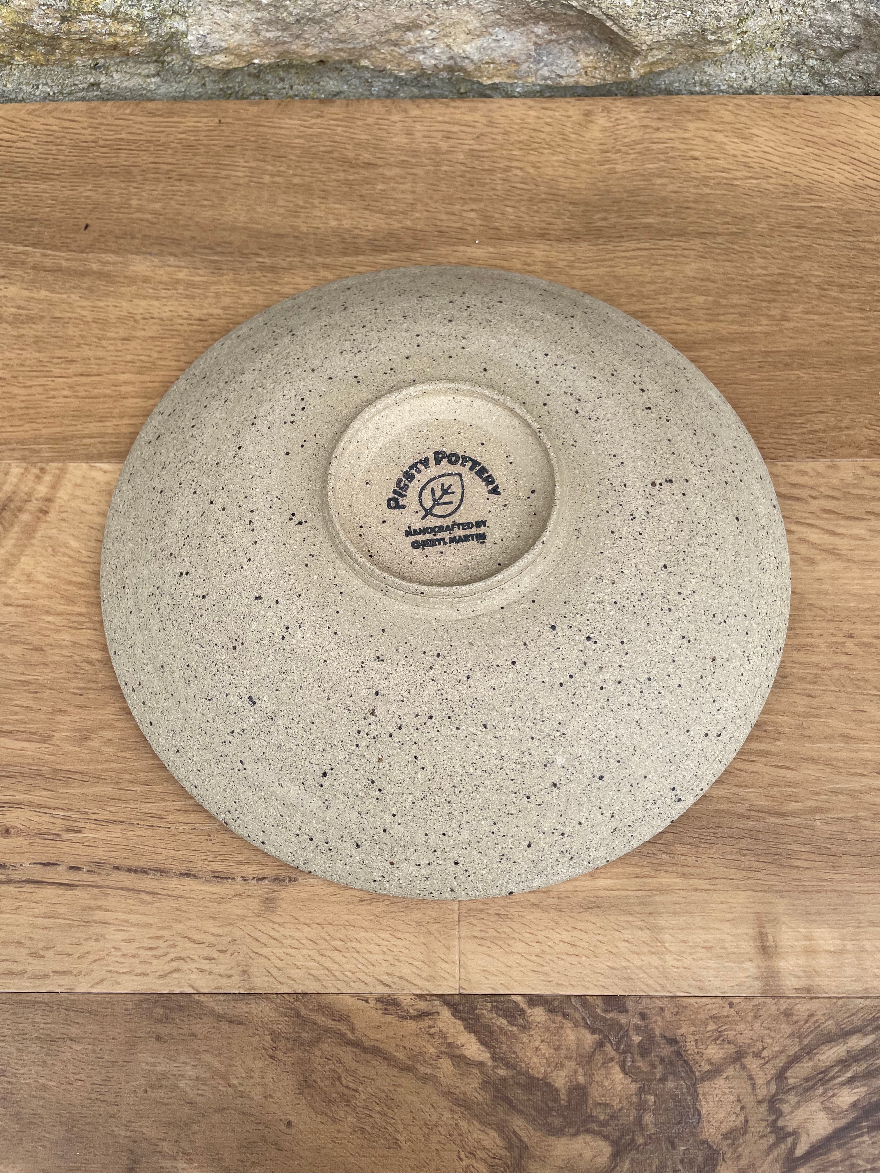 Bowl - Green, Brown Speckled - 911
