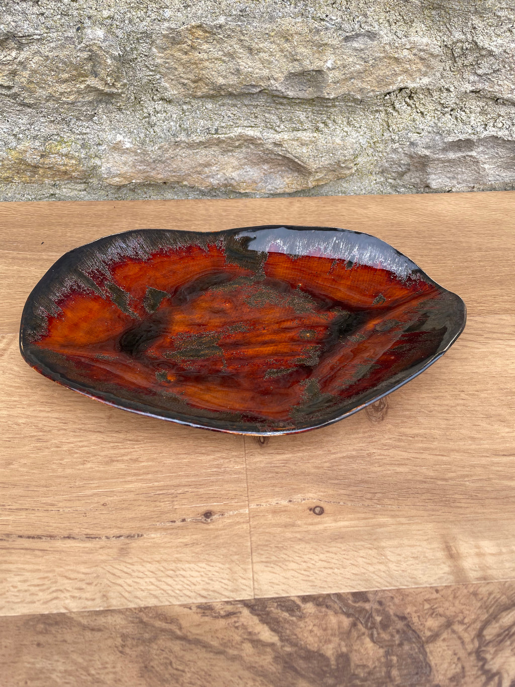 Bowl - Brown, Glitter flecks - 897