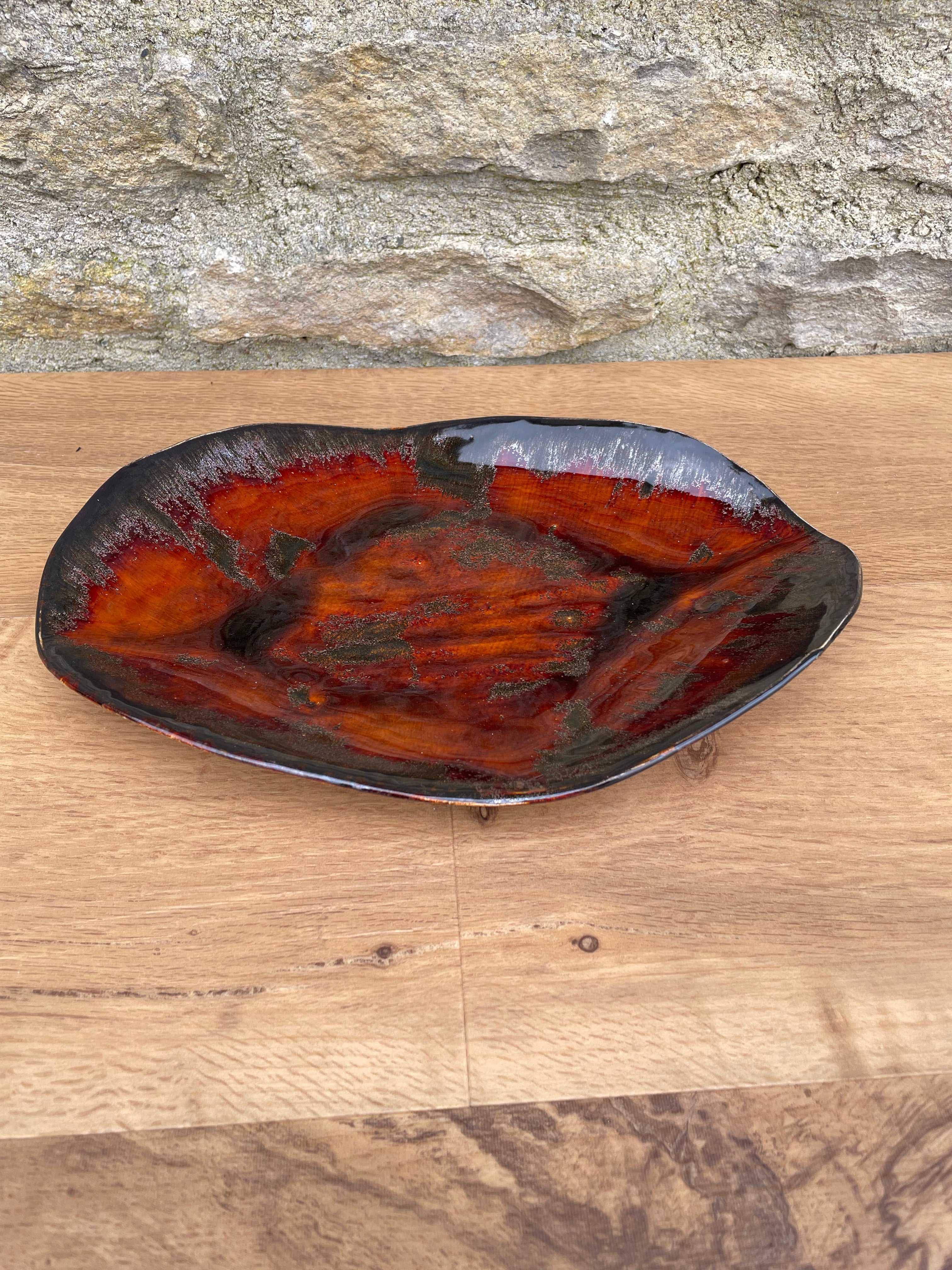 Bowl - Brown, Glitter flecks - 897