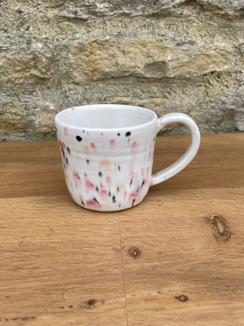 Mug - Pink, Orange & Black - 883