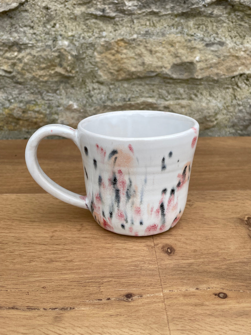 Mug - Pink, Orange & Black - 883