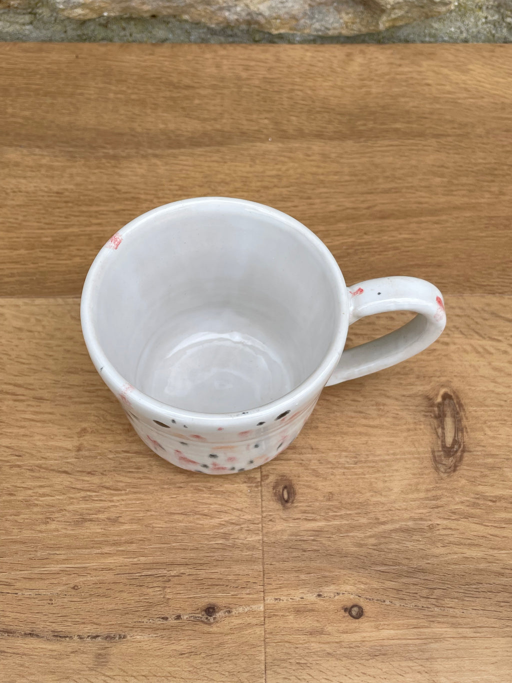 Mug - Pink, Orange & Black - 883
