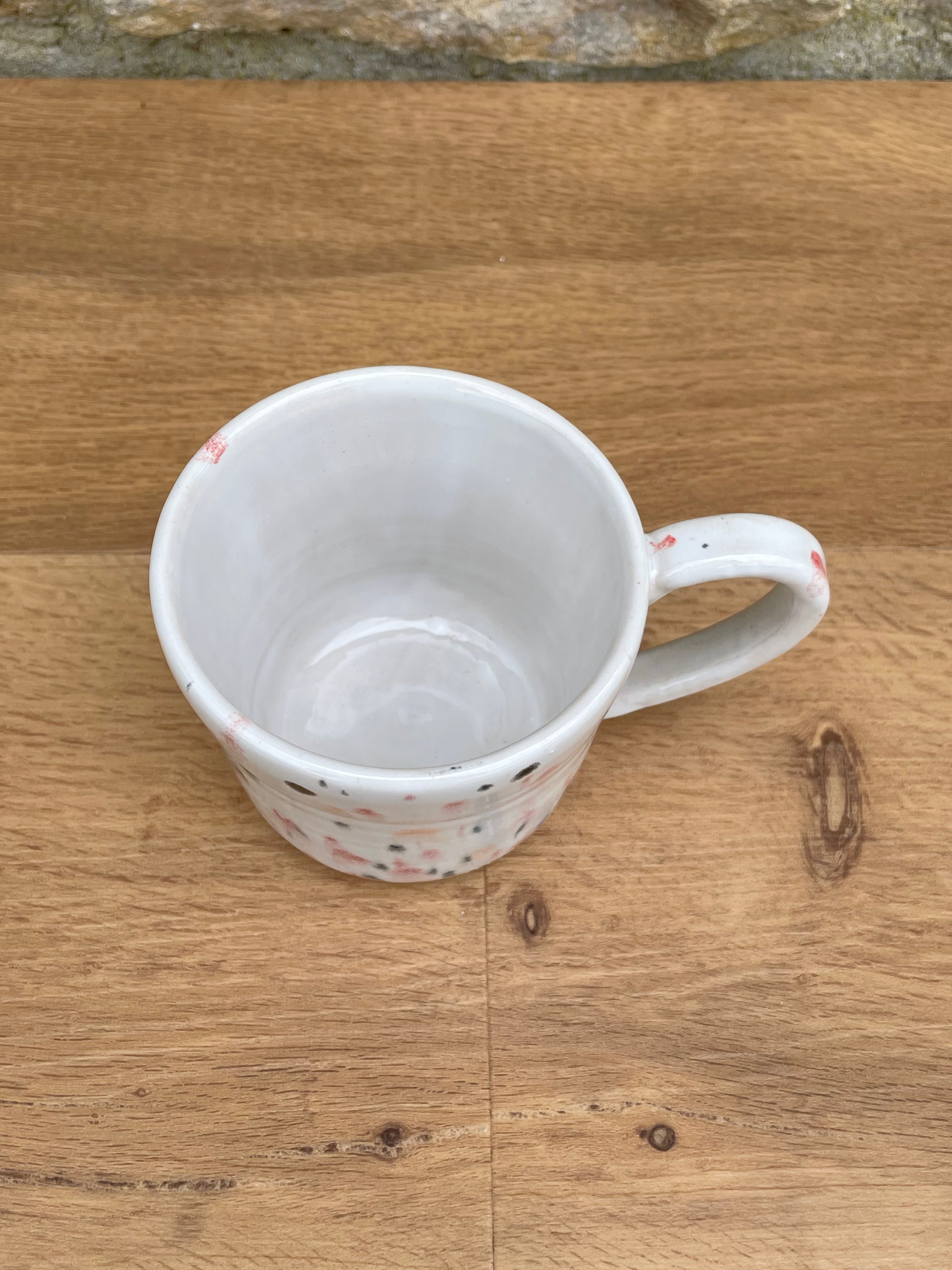 Mug - Pink, Orange & Black - 883