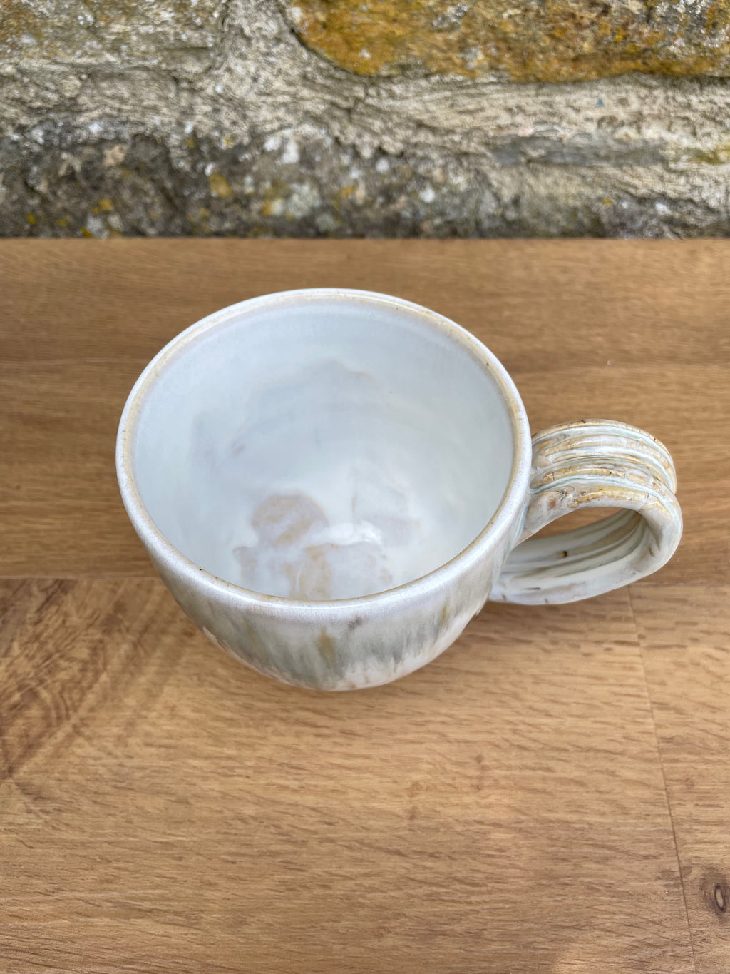 Mug - Cream, Grey, Brown Speckles - 921