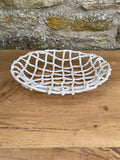 Bowl - Lattice, Cream - 925