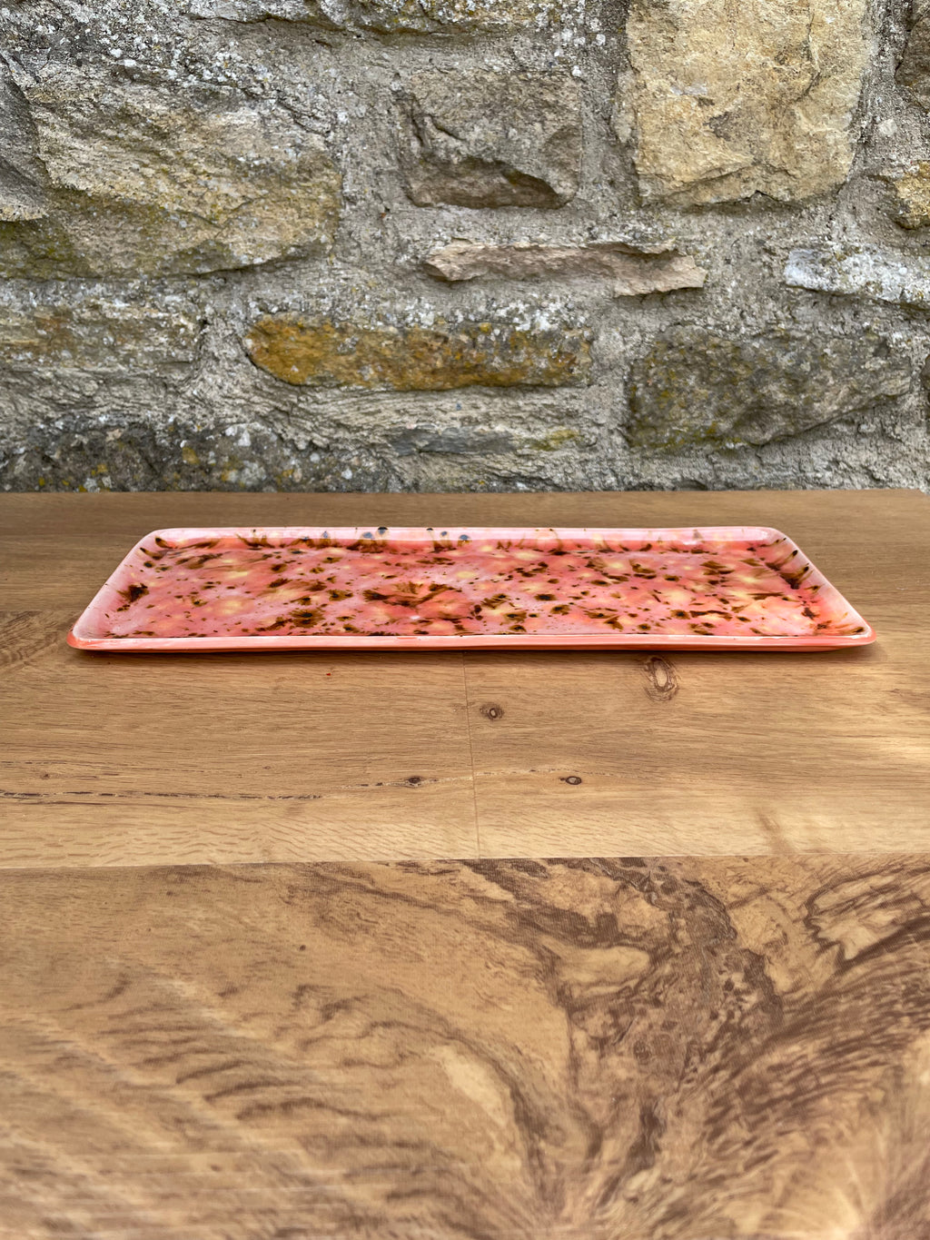 Tray - Orange, Yellow, Brown Speckles - 915
